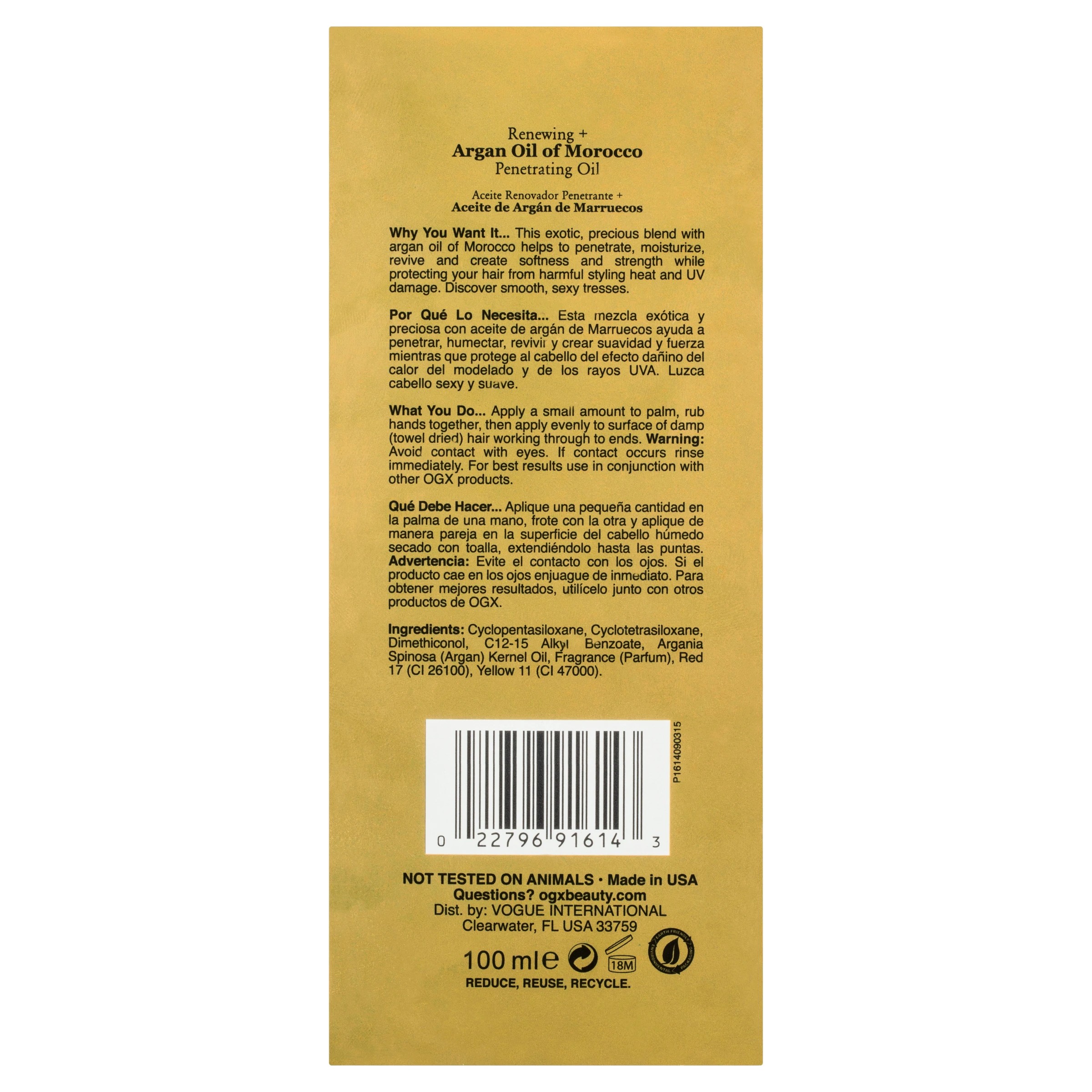 5 OGX Renewing + Argan Oil of Morocco Penetrating Oil 100ml, 5 of 5