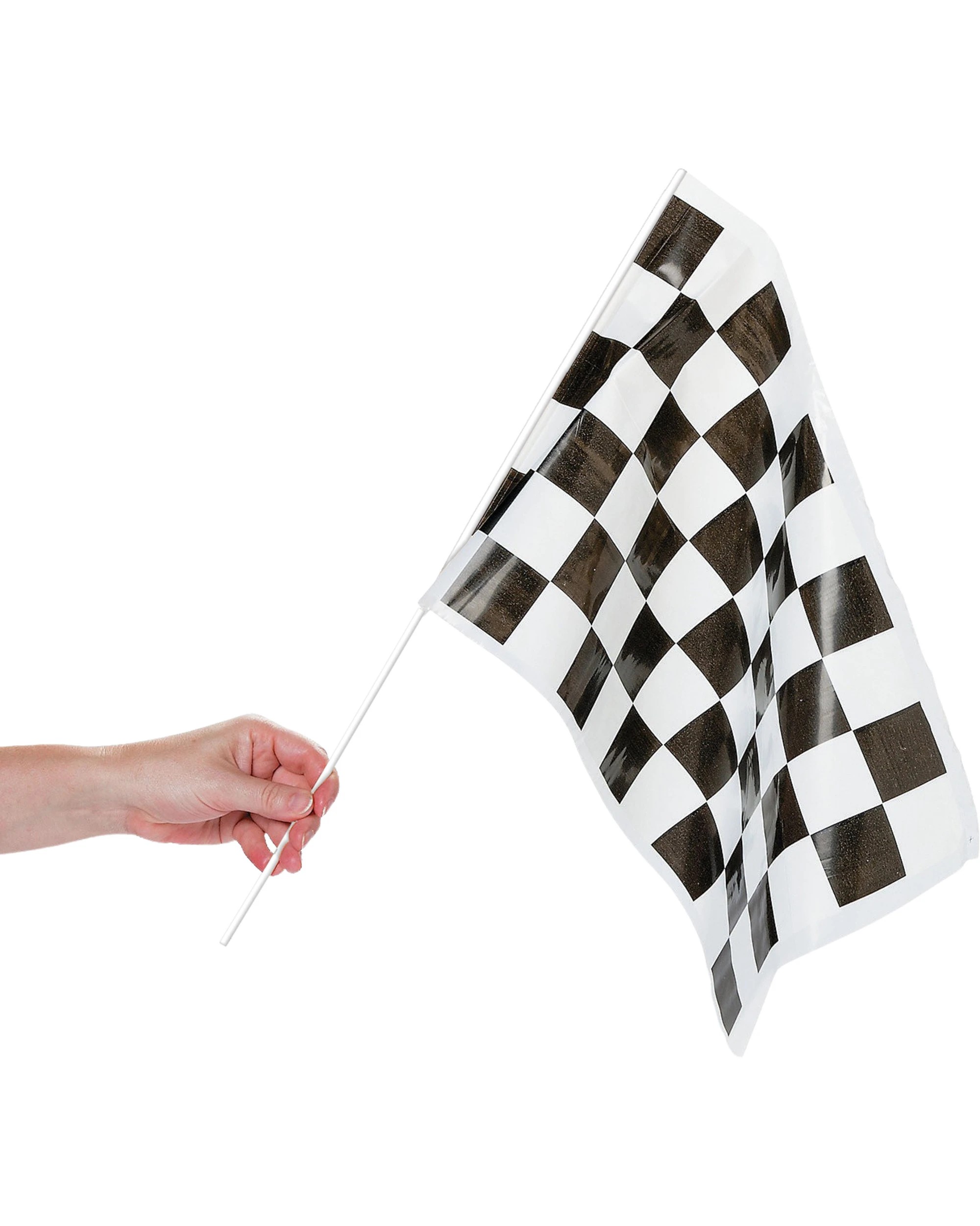 2 Fun Express Large Chequered Flags Pack of 12 - Pattern, 2 of 3