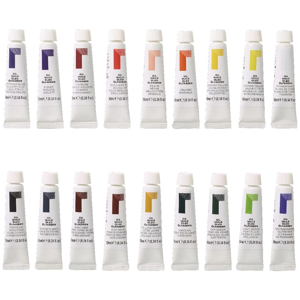 2 Reeves Oil Colour Paint Set 12mL 18 Pack, 2 of 4