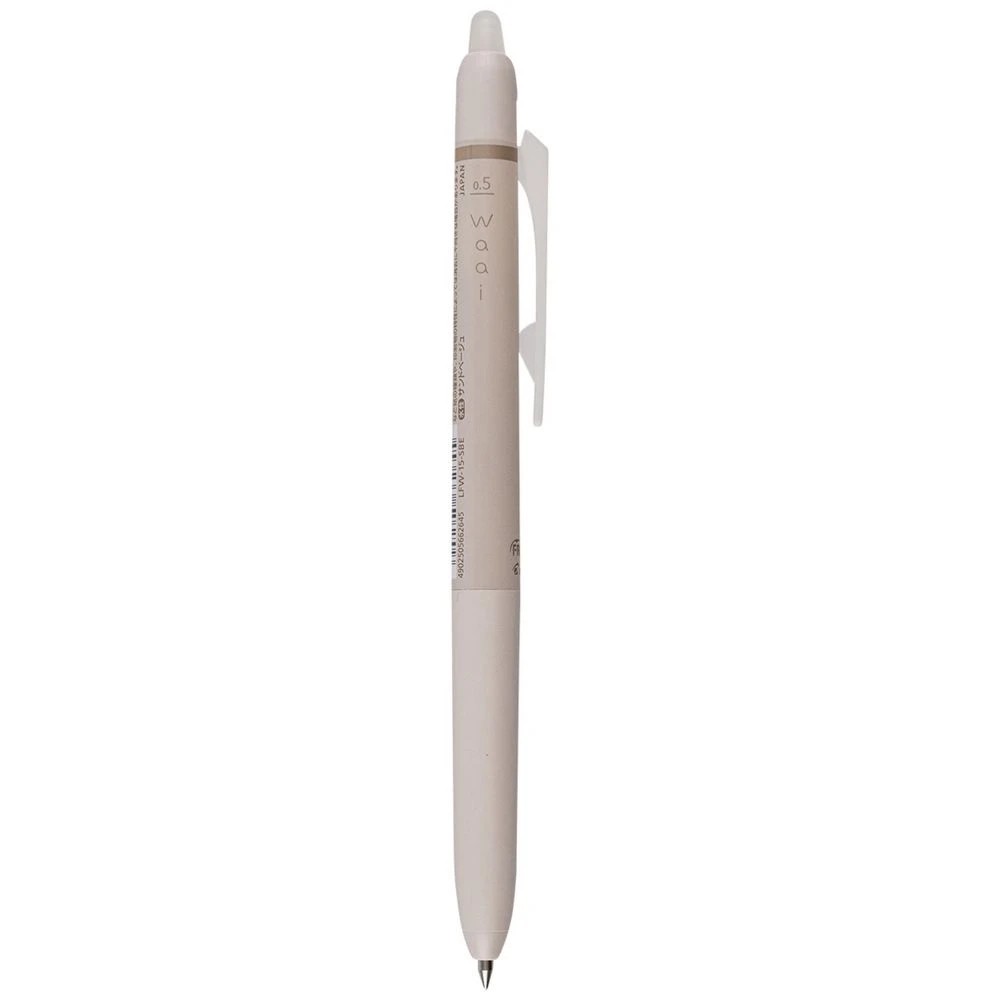 1 PILOT FriXion Waai Erasable Gel Pen 0.5mm Pastel Sand Beige, 1 of 6