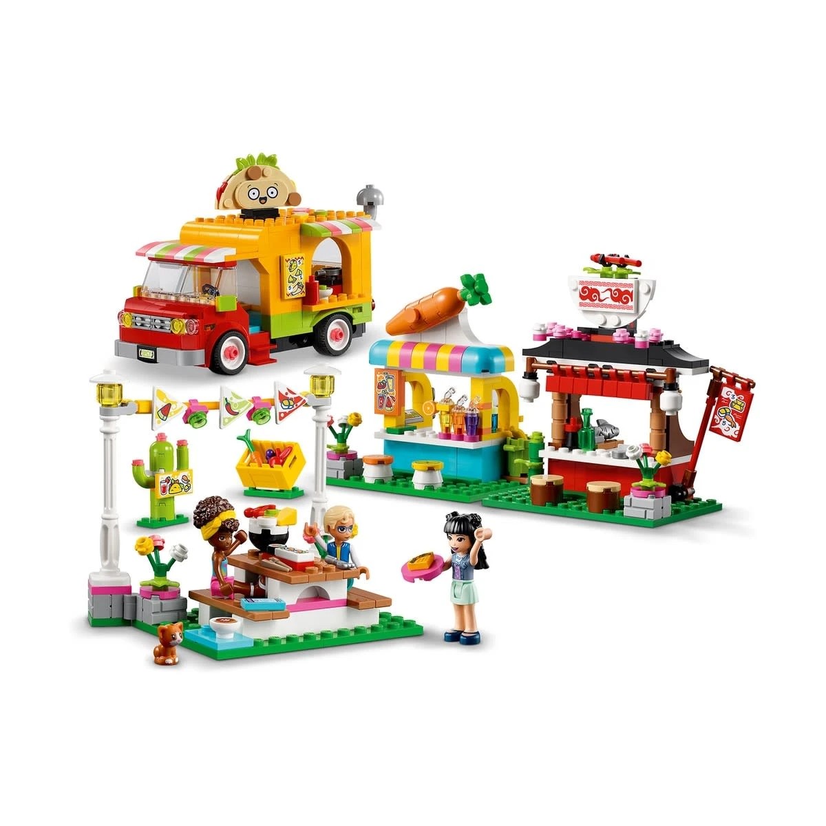 3 LEGO Friends Street Food Market 41701, 3 of 9