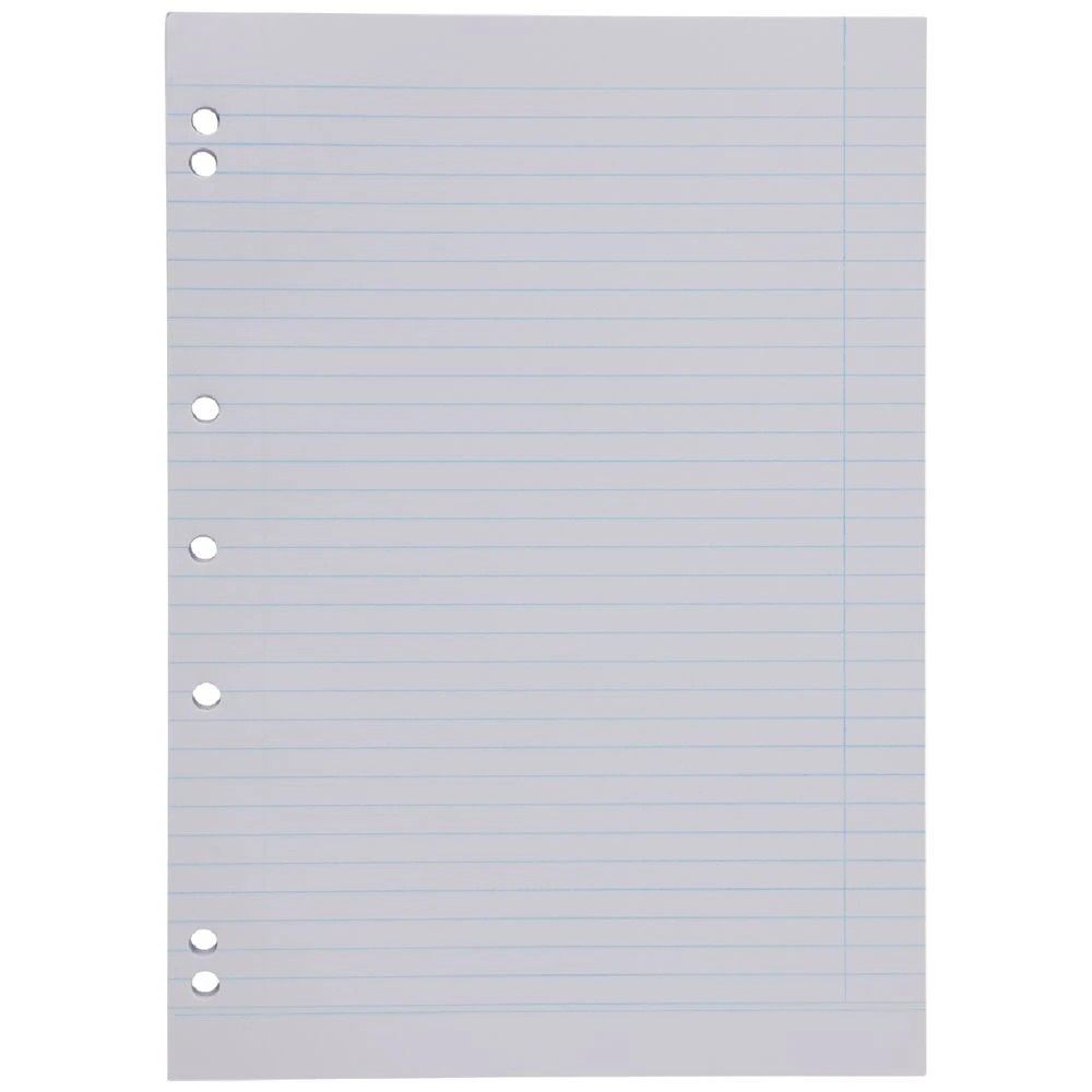 2 Studymate A4 8mm Ruled Recycled Loose Leaf Refills 100 Pack, 2 of 4