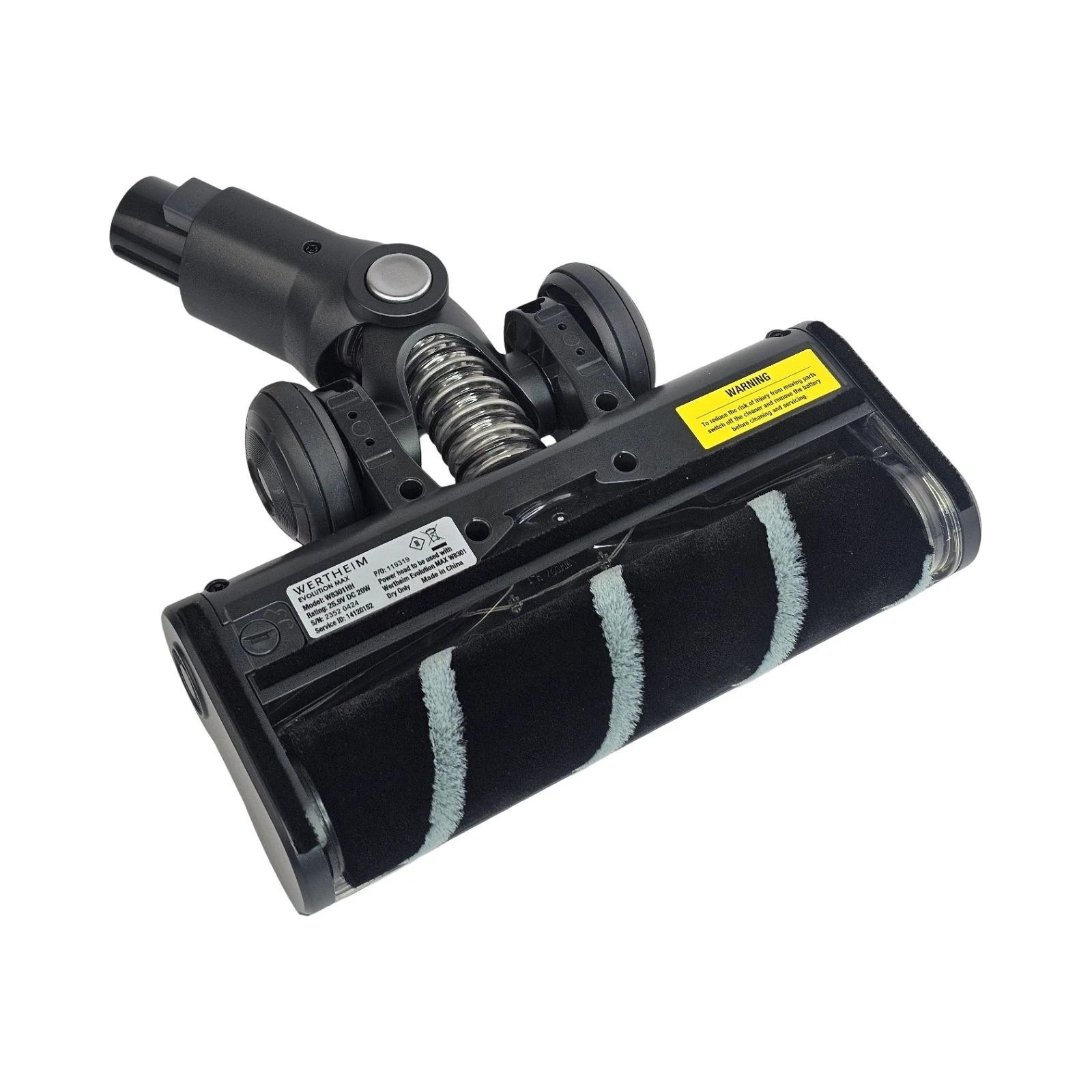 2 Wertheim Fluffy Head For W8301 Evolution Max Stick Vacuum Cleaners - Black, 2 of 4