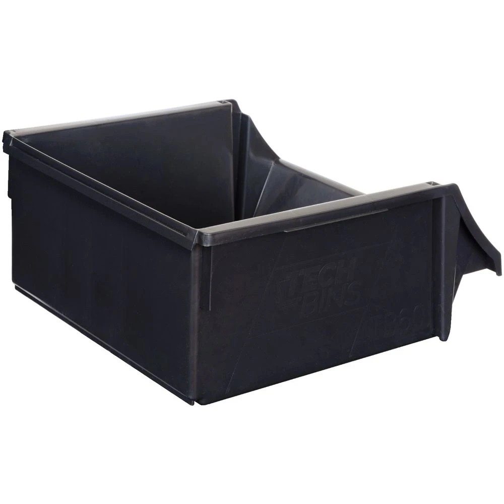 4 Wall Tech Bin 24L Black, 4 of 10