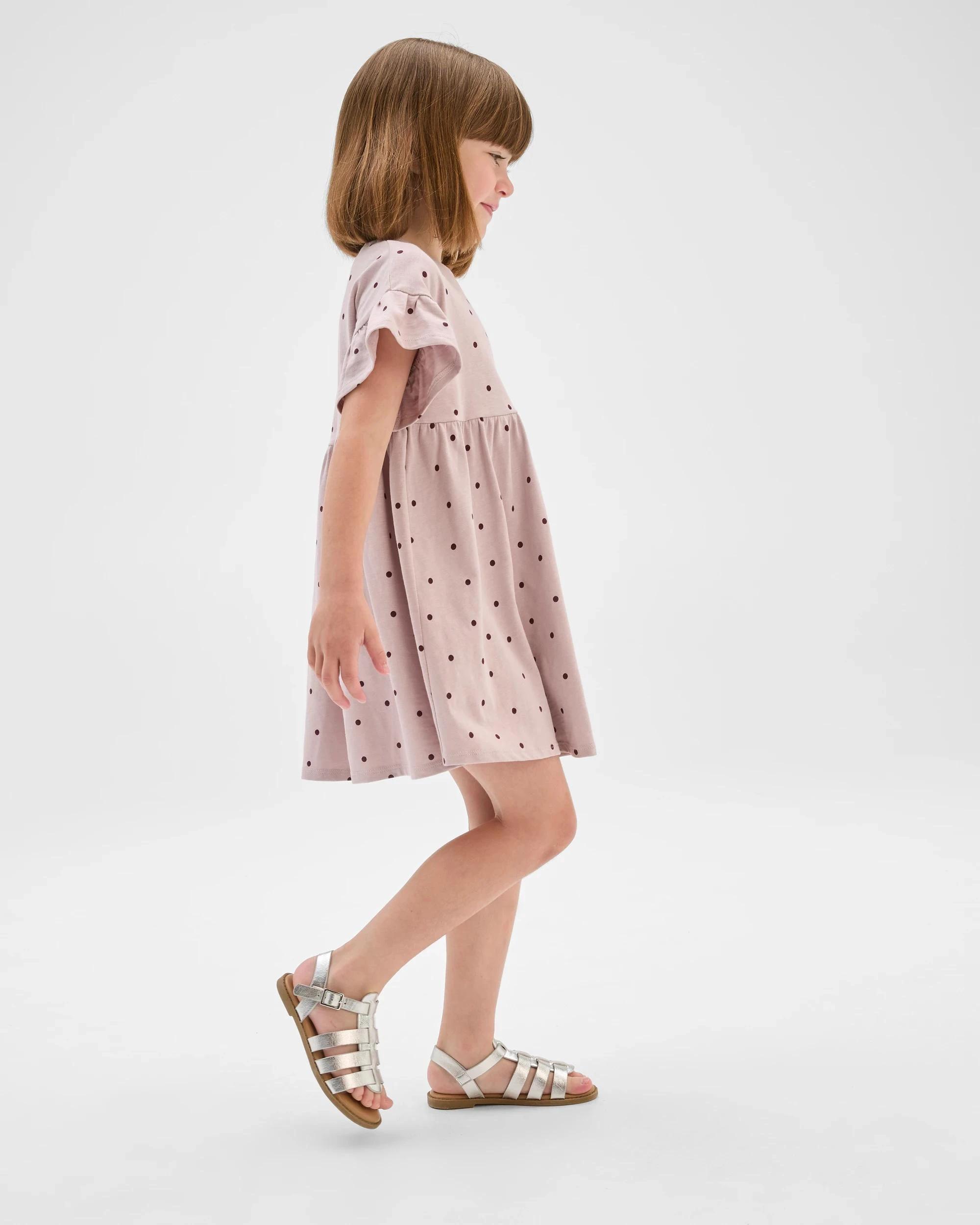 2 Target Kids Australian Cotton Fashion Dress LIGHT PURPLE, 2 of 6