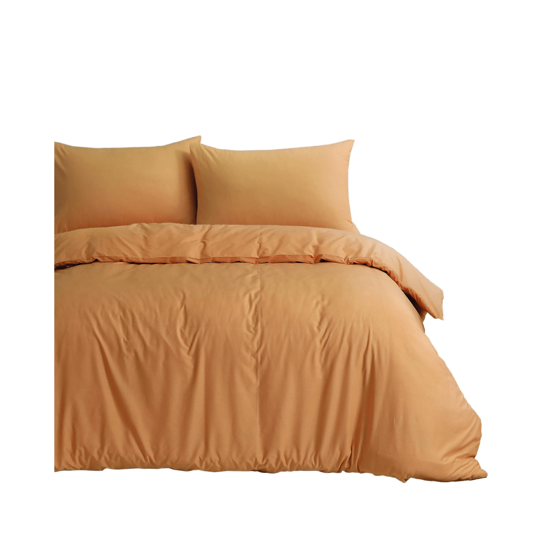 1 Amsons Royale 100% Cotton Quilt Cover Set — King Single, Light Yellow - Yellow, 1 of 2