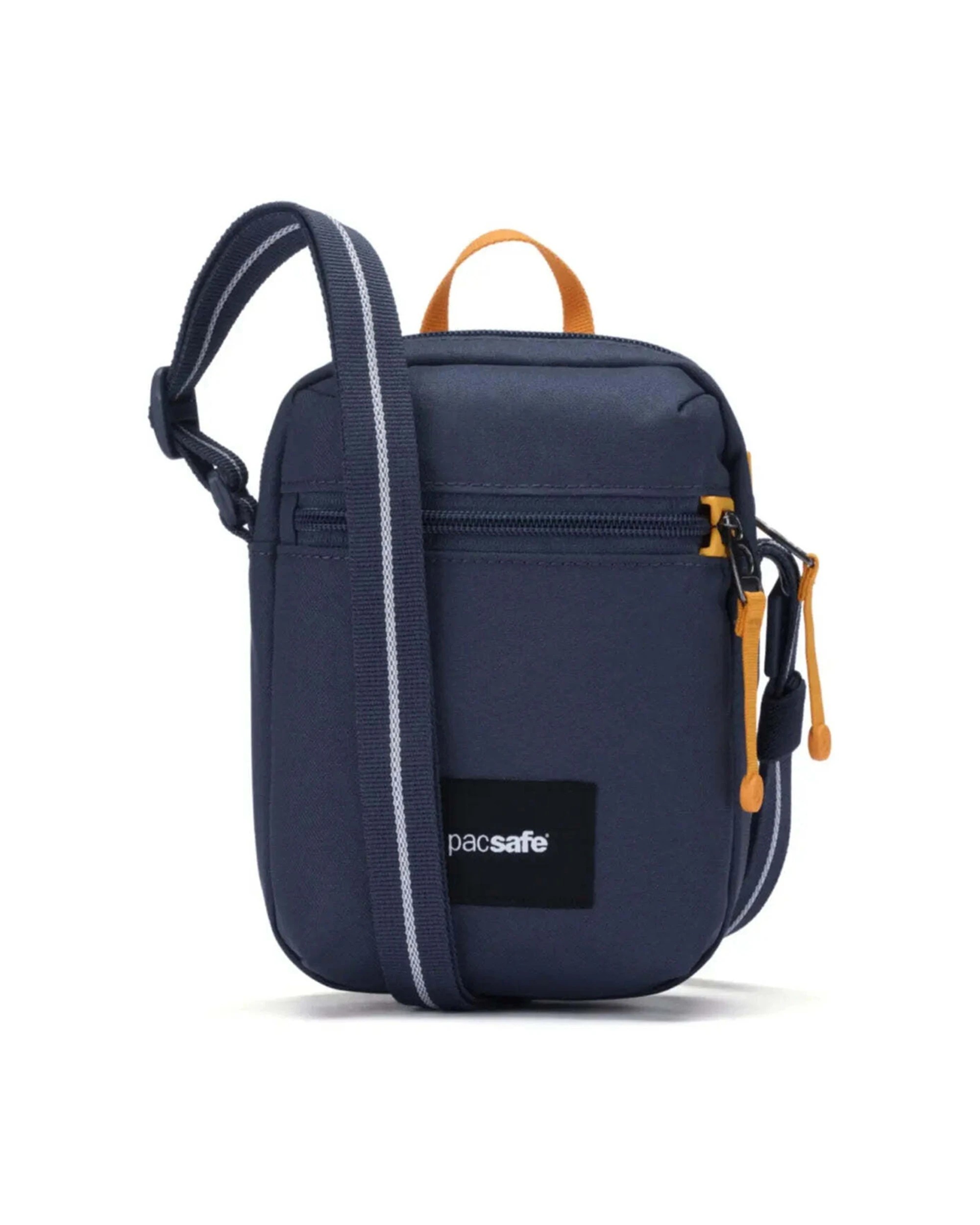 1 Pacsafe Go Anti-Theft Micro Crossbody Bag Compact Size Recycled Polyester Coastal - Blue, 1 of 8