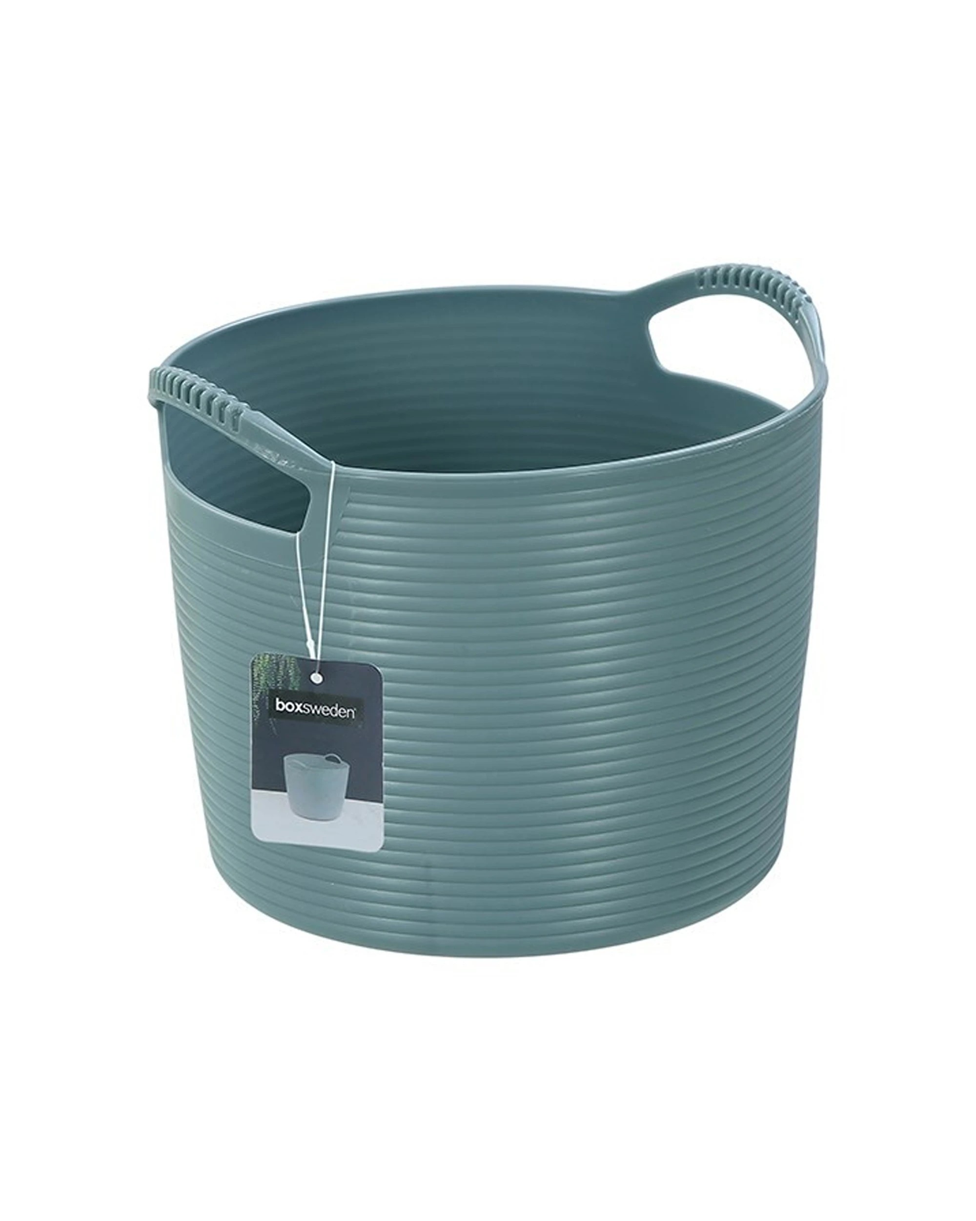 3 Boxsweden 6PK Round Tub Storage Basket Decor Flexible 3L 19cm - Multi, 3 of 7
