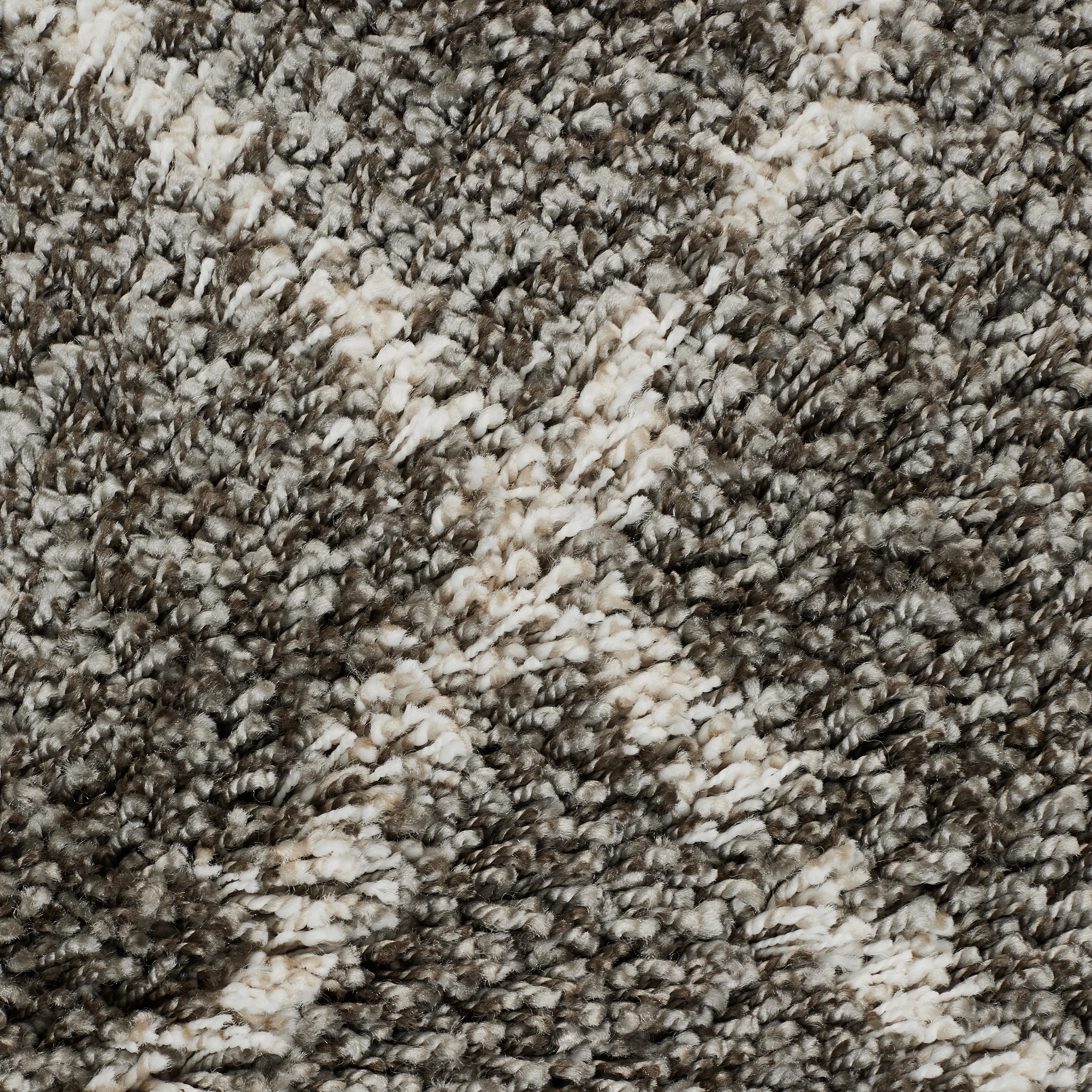 6 Common Ground Rugs Amber 44 170x120cm - Small Shag Rug - Silver, 6 of 7