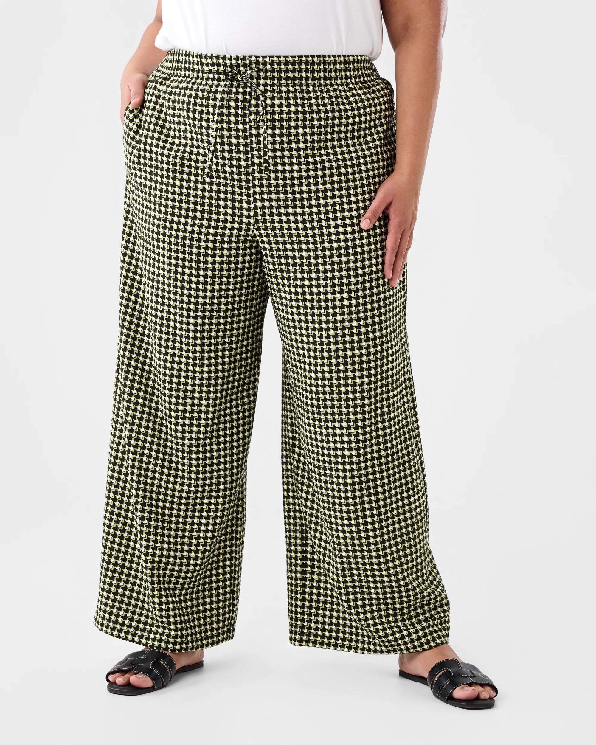 1 Curve Resort Pants Grn Geo, 1 of 6