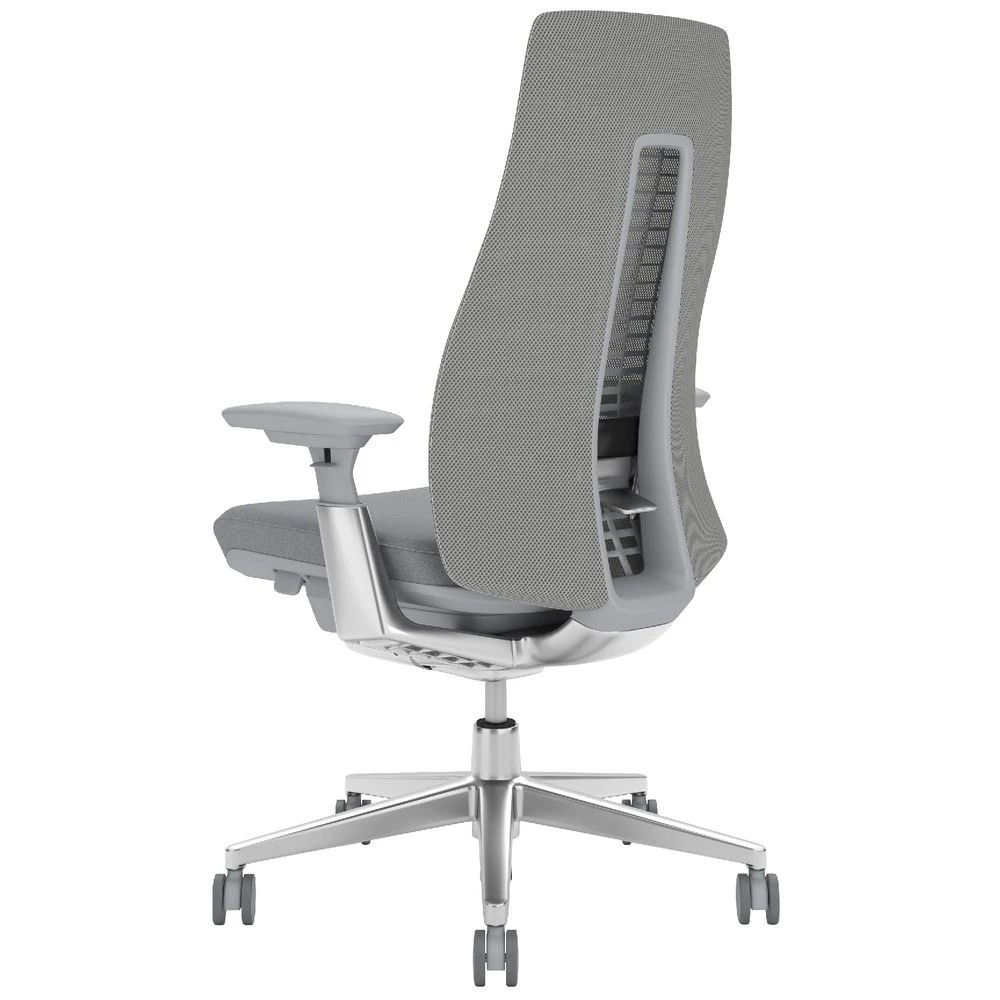 5 Haworth Fern Ergonomic Chair 4D Arms Adjustable Lumbar Grey Ergonomic Chairs and Desk Chairs, 5 of 5