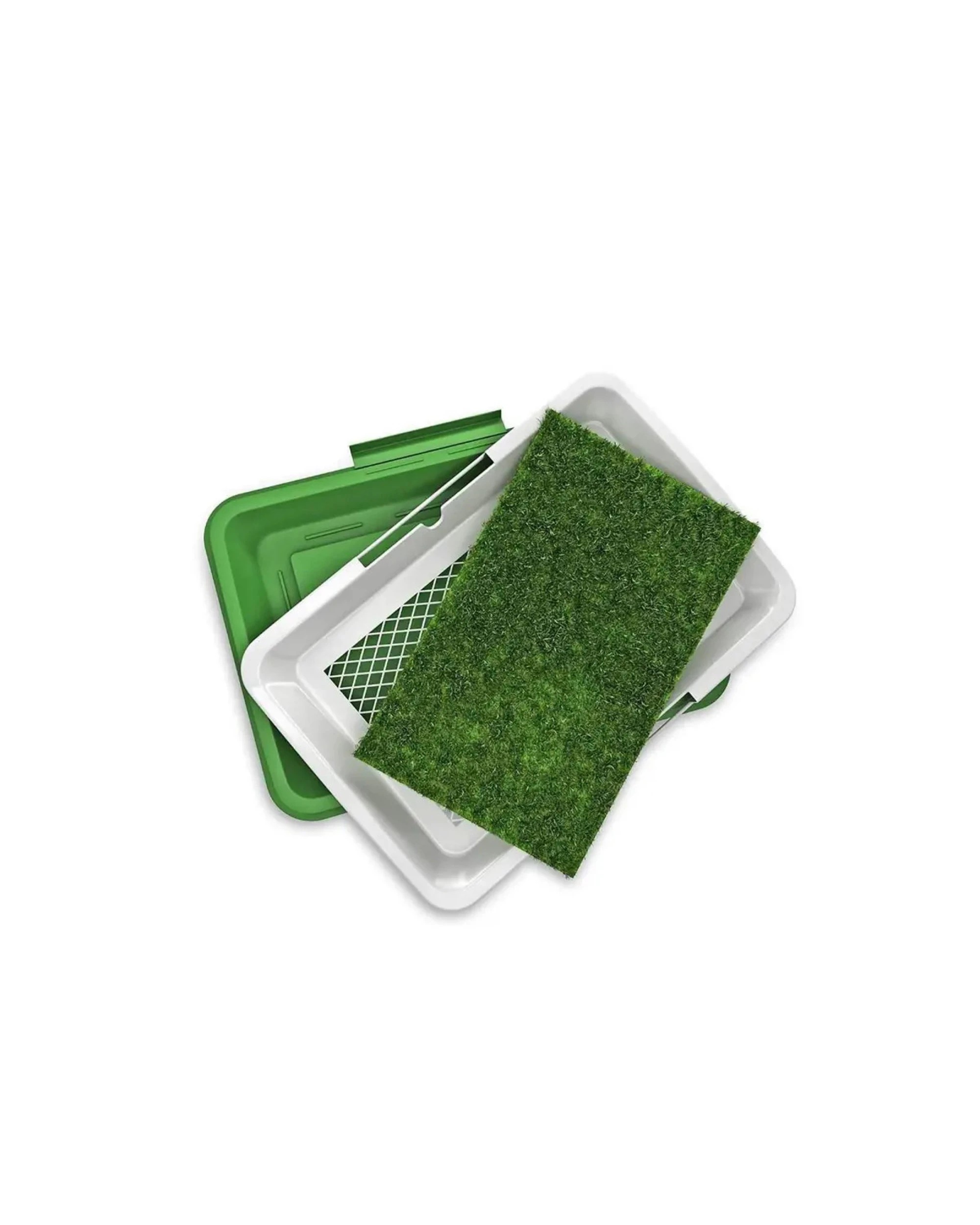 3 BR Pets Portable Dog Training Grass Pad for Indoor Use, 3 of 4