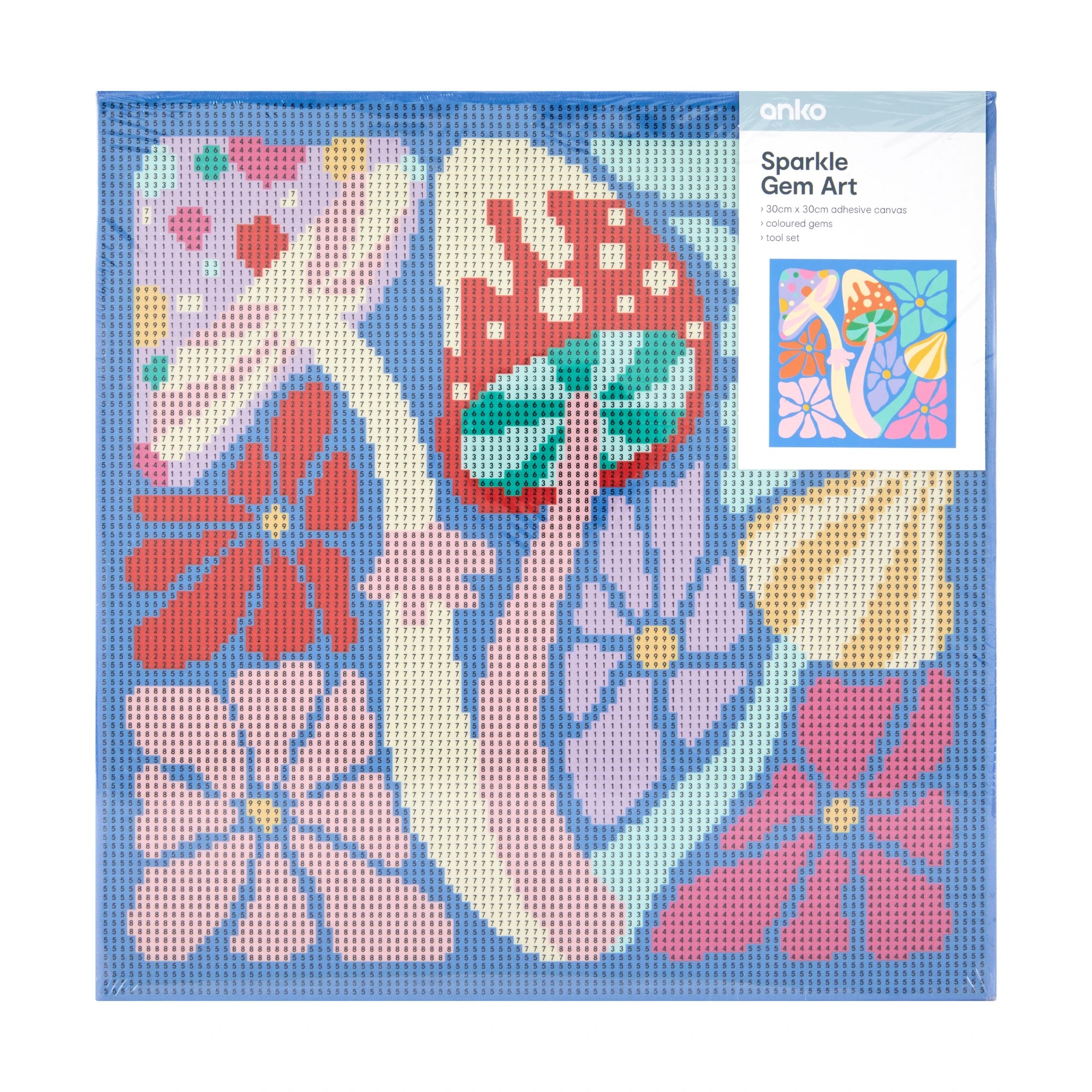 1 Sparkle Gem Art - Mushroom, 1 of 3