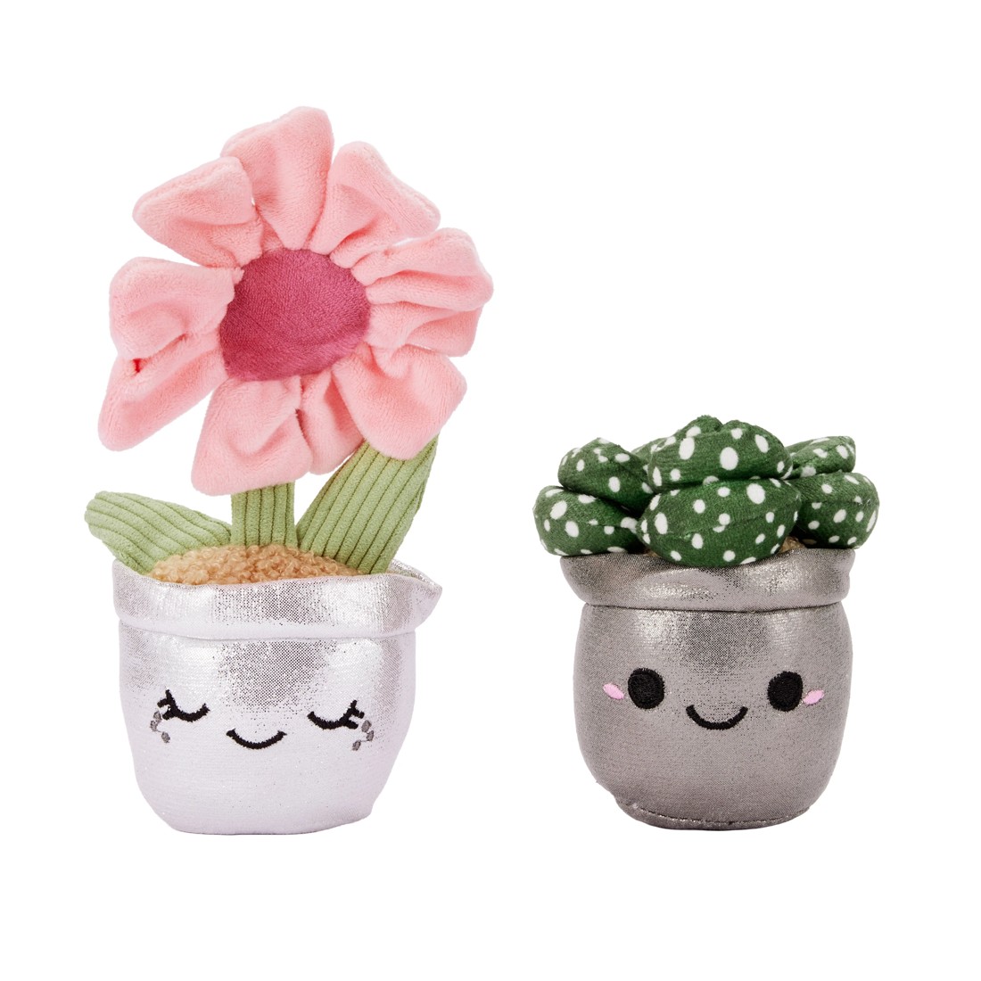 1 2 Pack Mini Succulent Plush Toy, 1 of 3
