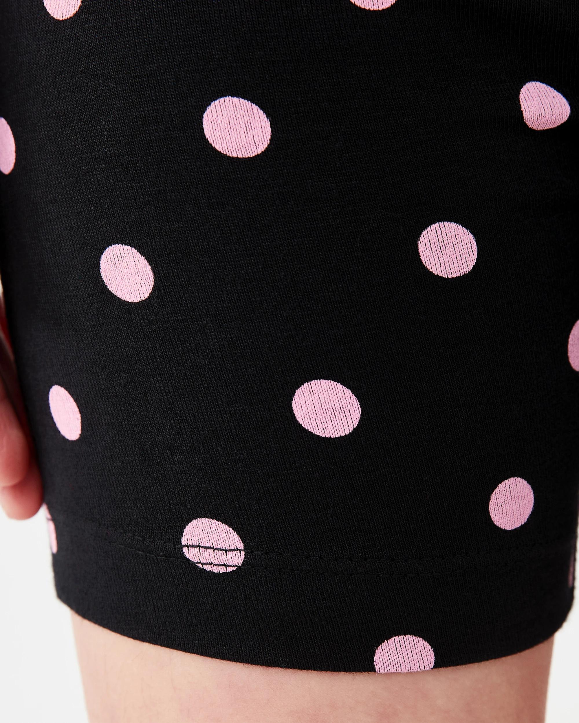 4 Bike Shorts Blk Spots, 4 of 6