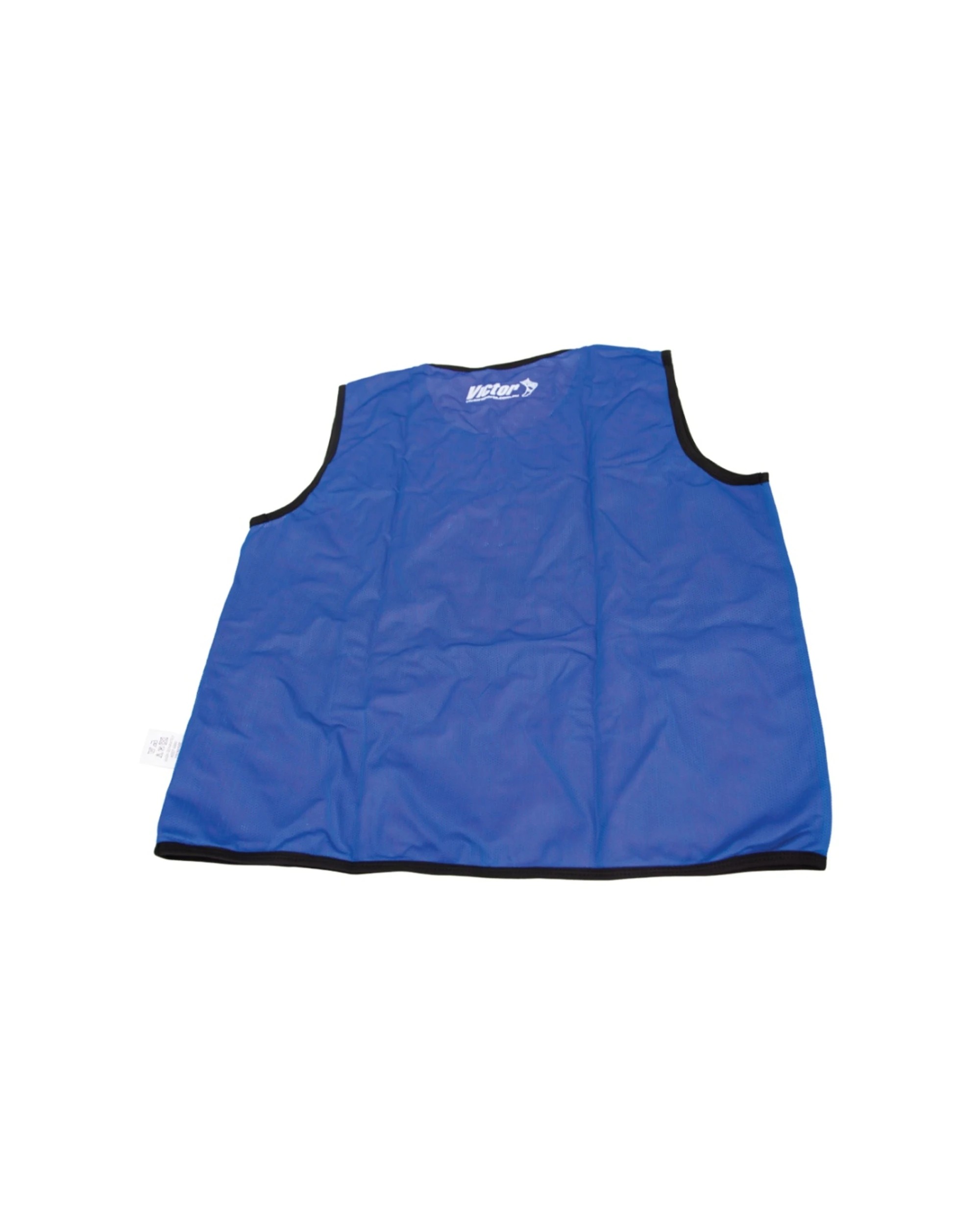 2 Victor Sports Reversible Lightweight Fitness Training Vest Breathable Junior - Red, 2 of 3