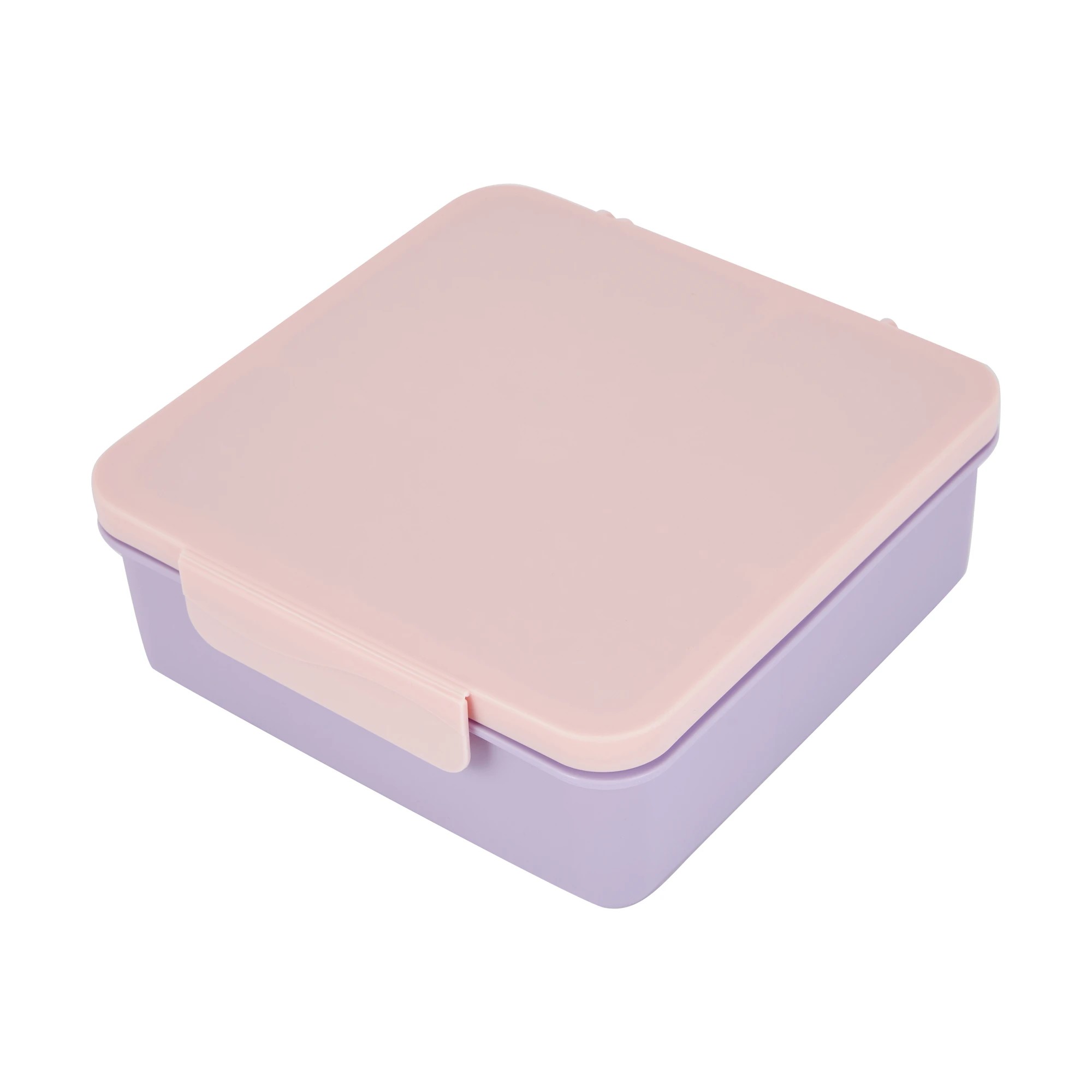 1 Pink and Lilac Square Bento Box, 1 of 5