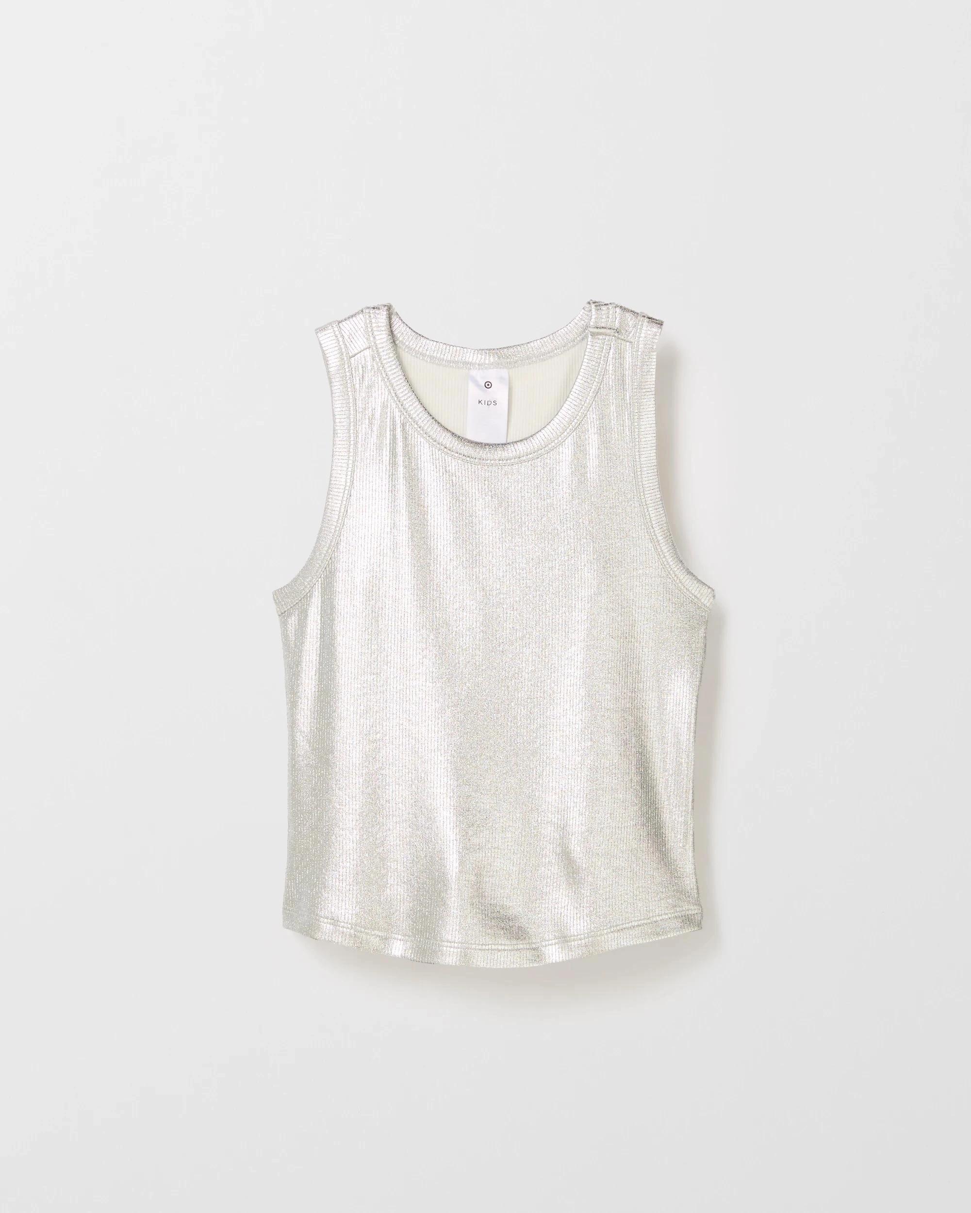 4 Target Metallic Rib Tank SILVER METALLIC, 4 of 5