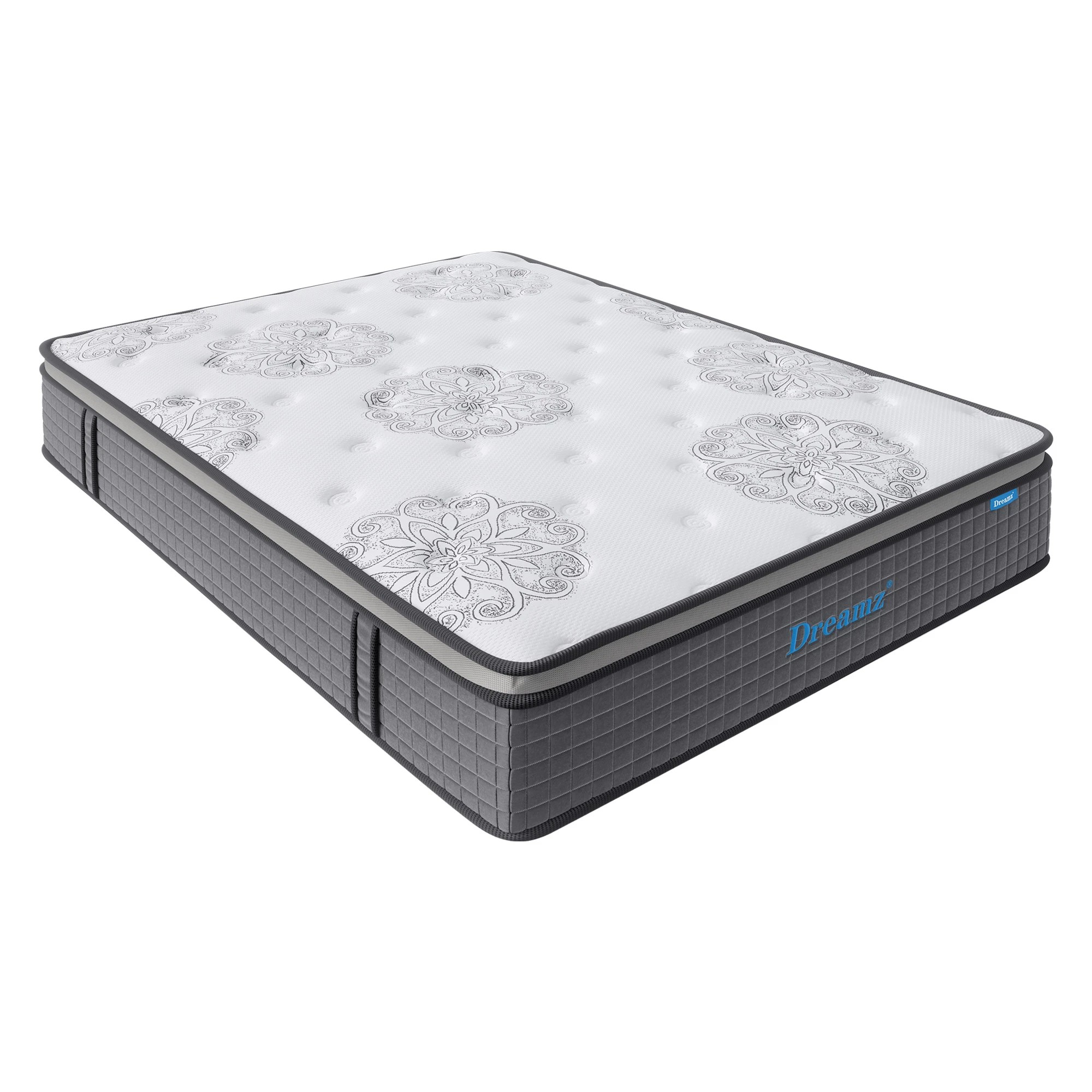 1 DreamZ Medium Firm Spring Mattress - Queen, 1 of 10