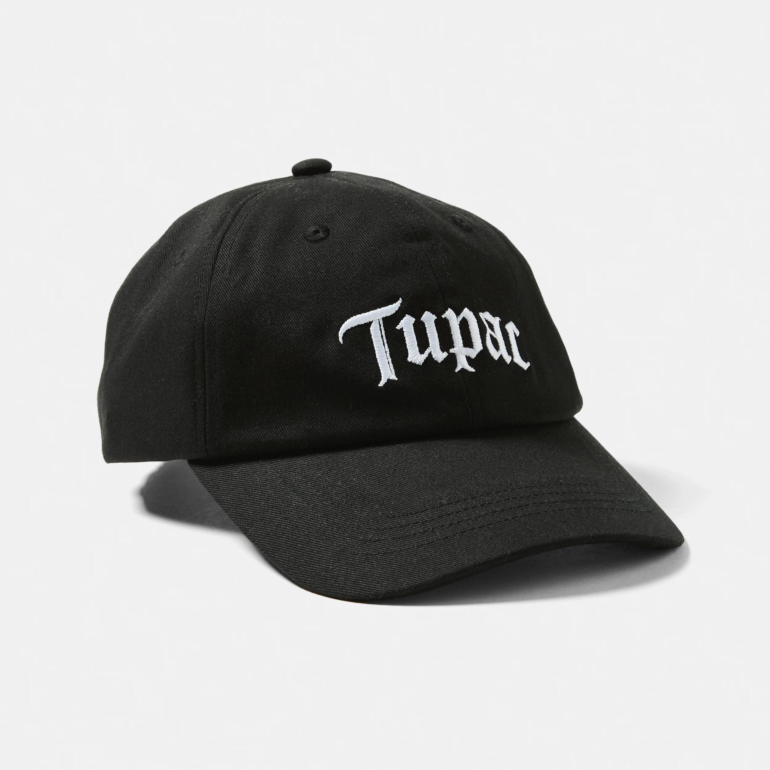 2 Tupac License Dad Cap BLACK, 2 of 4