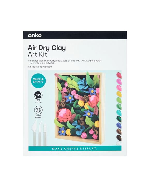 Air Dry Clay Art Kit