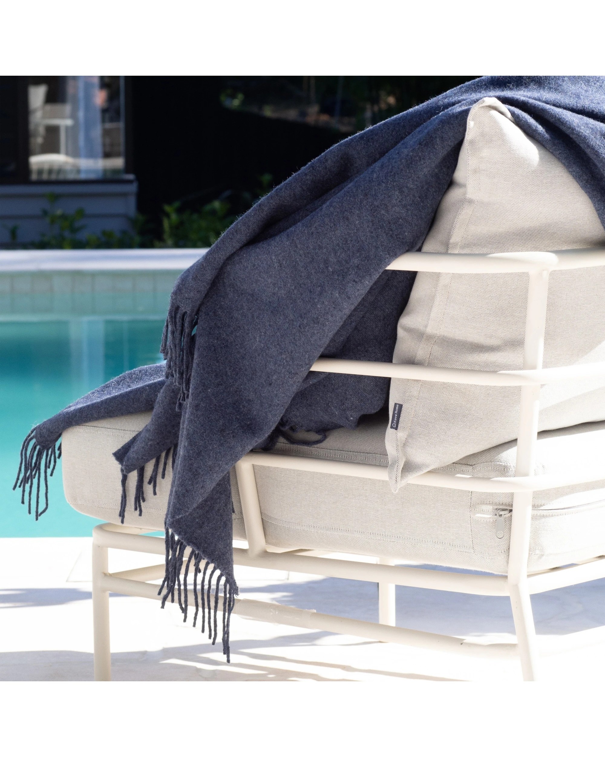 4 Codu Oxford Merino Wool Blend Throw Home Decor, 4 of 5