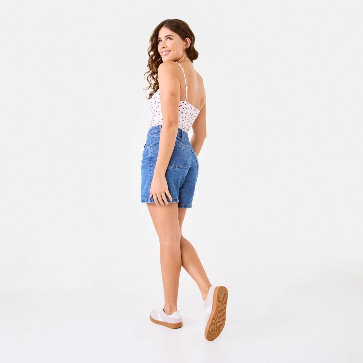 6 Sleeveless Ruched Crop Top Cherries, 6 of 10