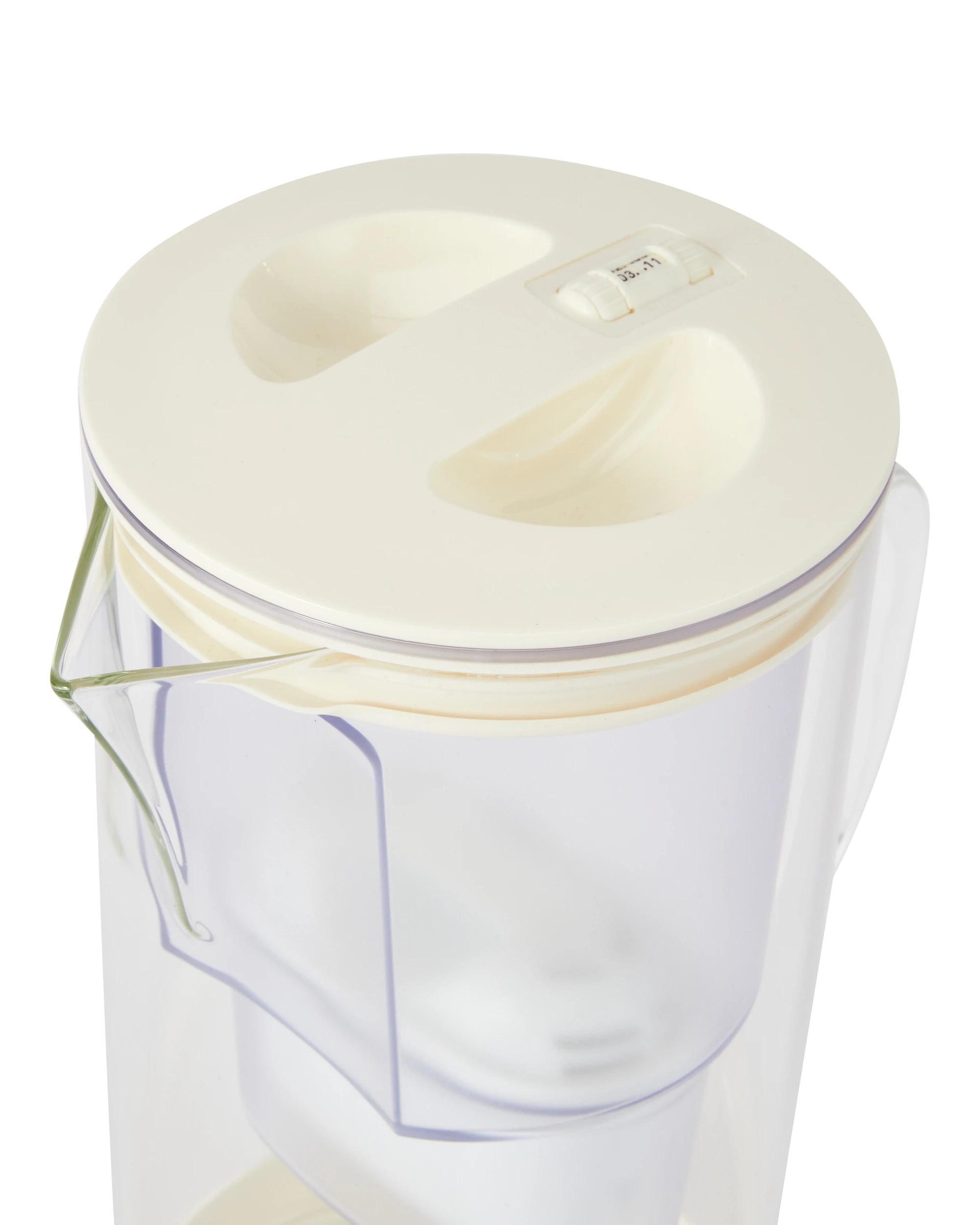 3 2.4L Glass Water Jug with Filter, 3 of 6