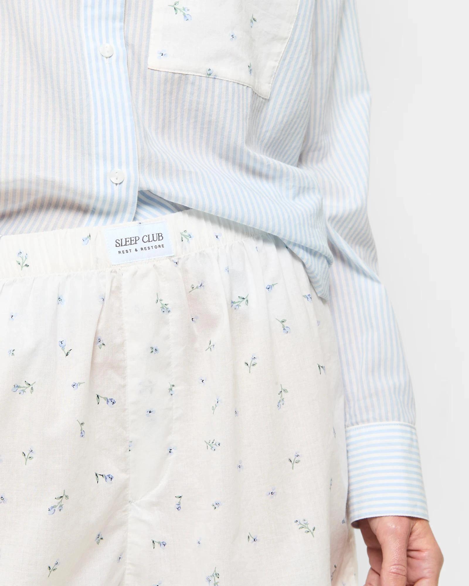 5 Target Australian Cotton Poplin Print Pyjama Set BLUE DITSY, 5 of 5