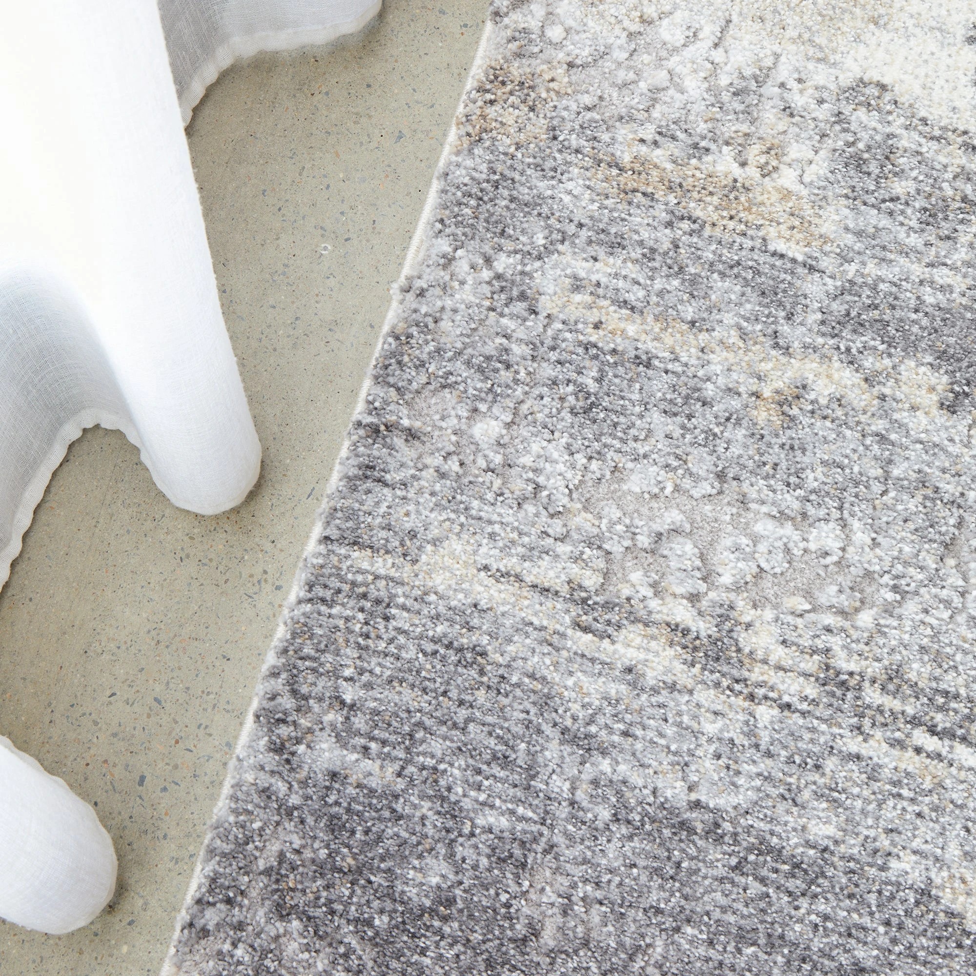 4 Common Ground Rugs Breezewood 99 290x200cm - Large Indoor Floor Rug - White, 4 of 7
