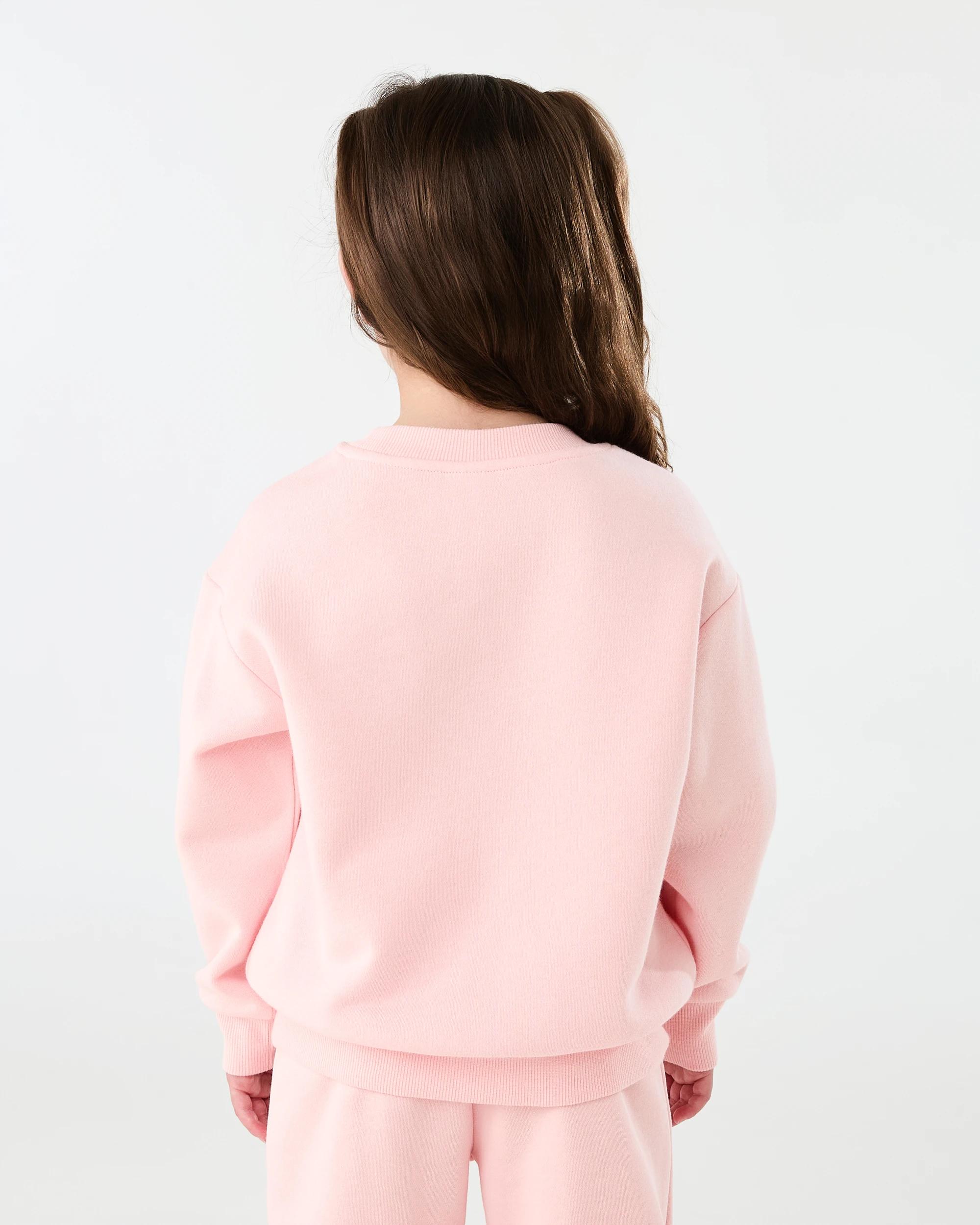 2 Print Crew Sweater Pch Berry, 2 of 8