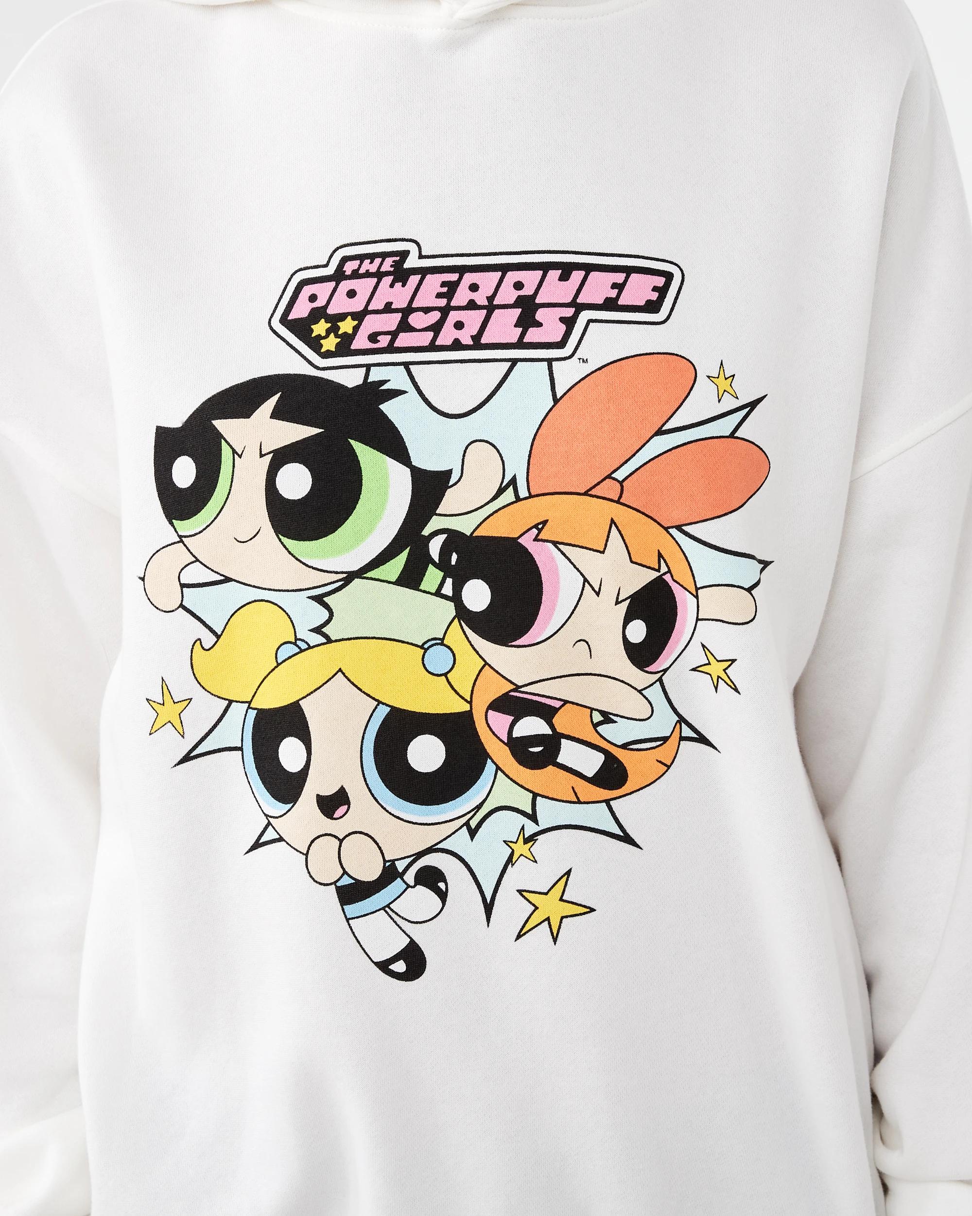 6 Powerpuff Girls License Long Sleeve Hoodie Powerpuffg, 6 of 7