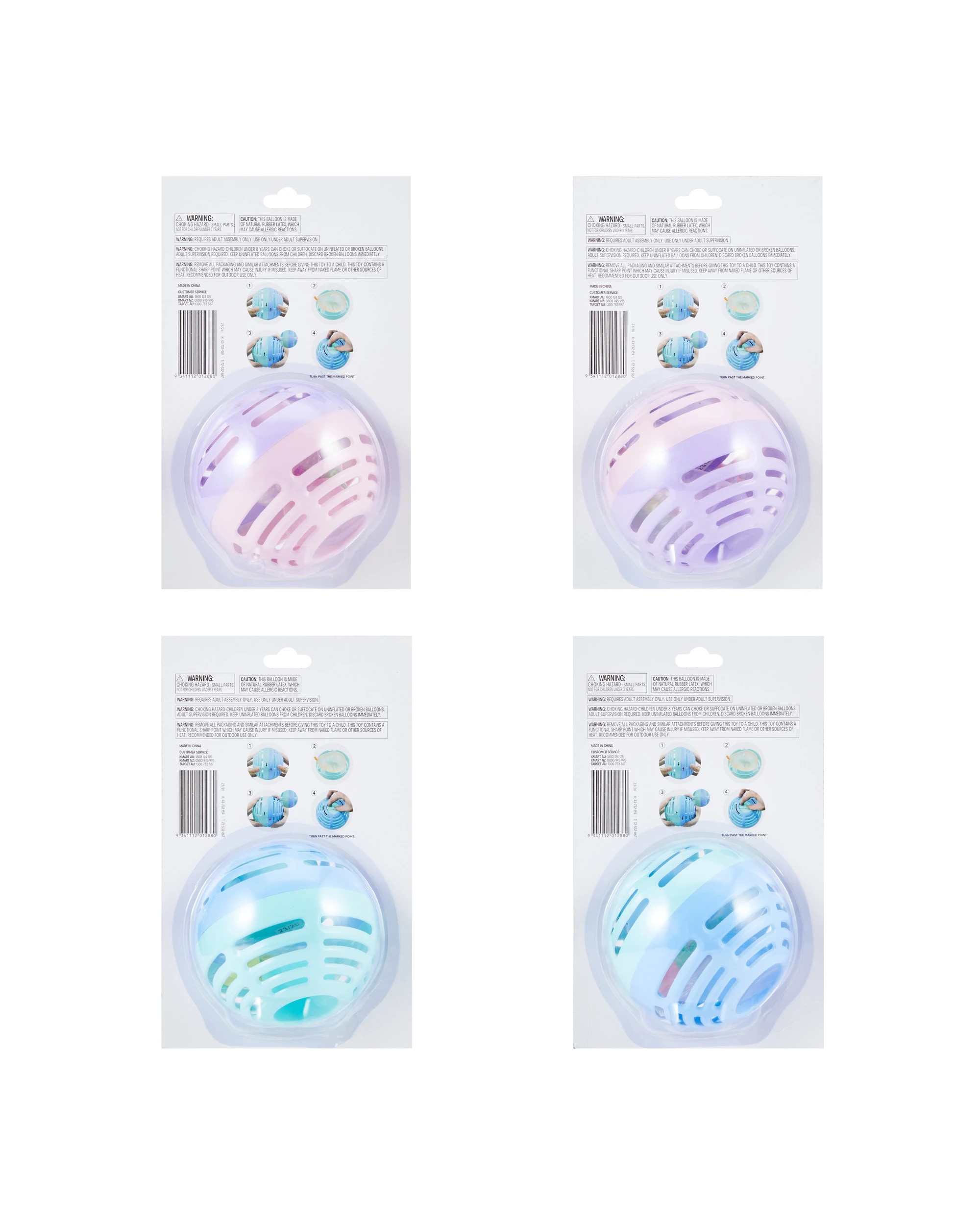 8 Water Time Bomb - Assorted, 8 of 8