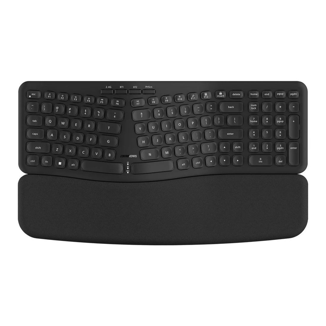 4 J.Burrows MK450 Wireless Ergonomic Keyboard and Mouse Combo, 4 of 9
