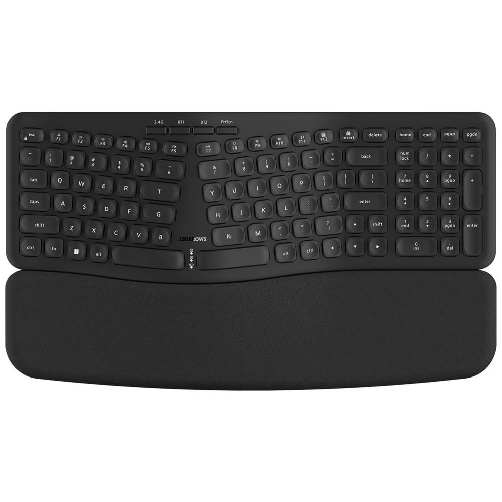 4 J.Burrows MK450 Wireless Ergonomic Keyboard and Mouse Combo, 4 of 10
