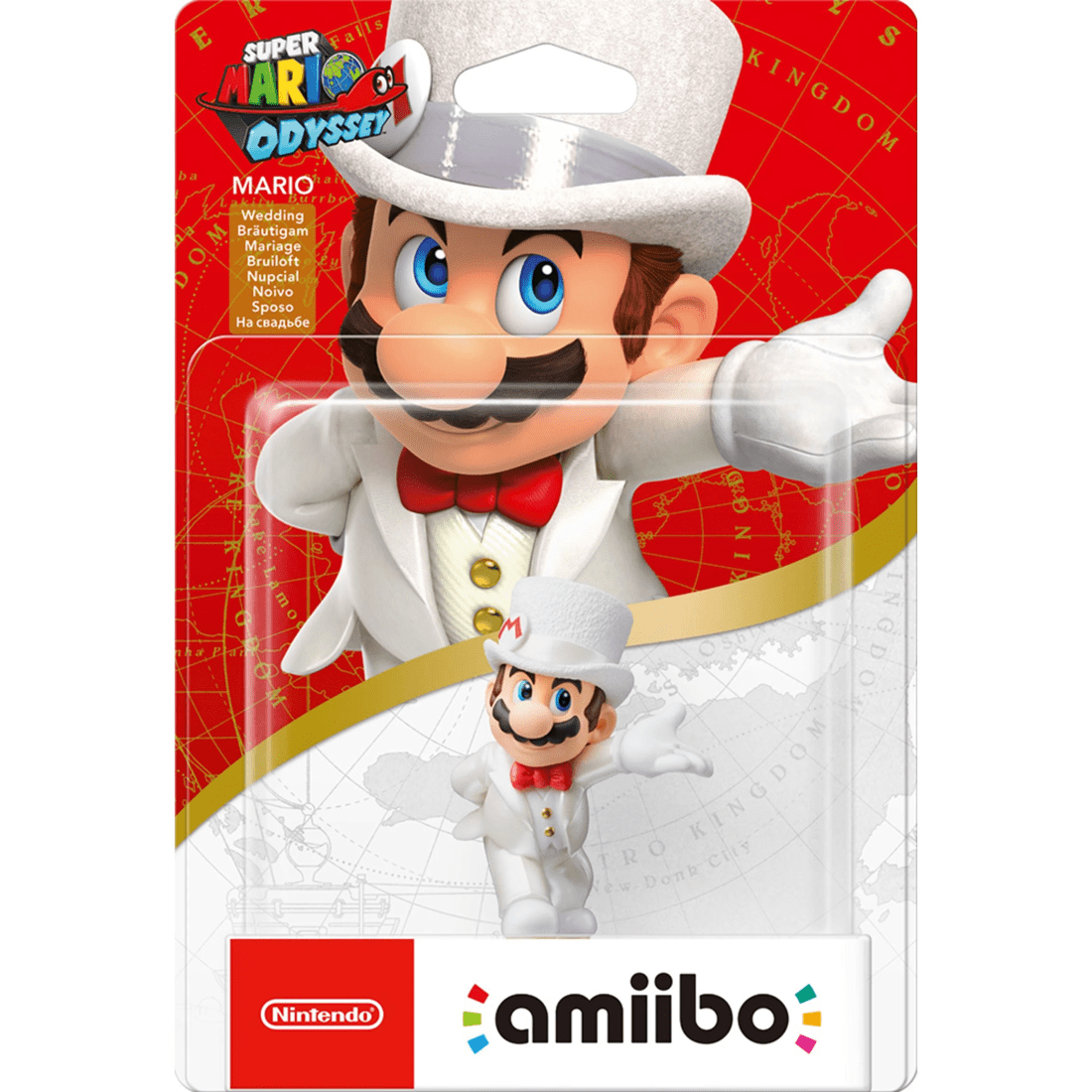 1 Nintendo Mario Wedding Outfit amiibo - Super Mario Odyssey, 1 of 2