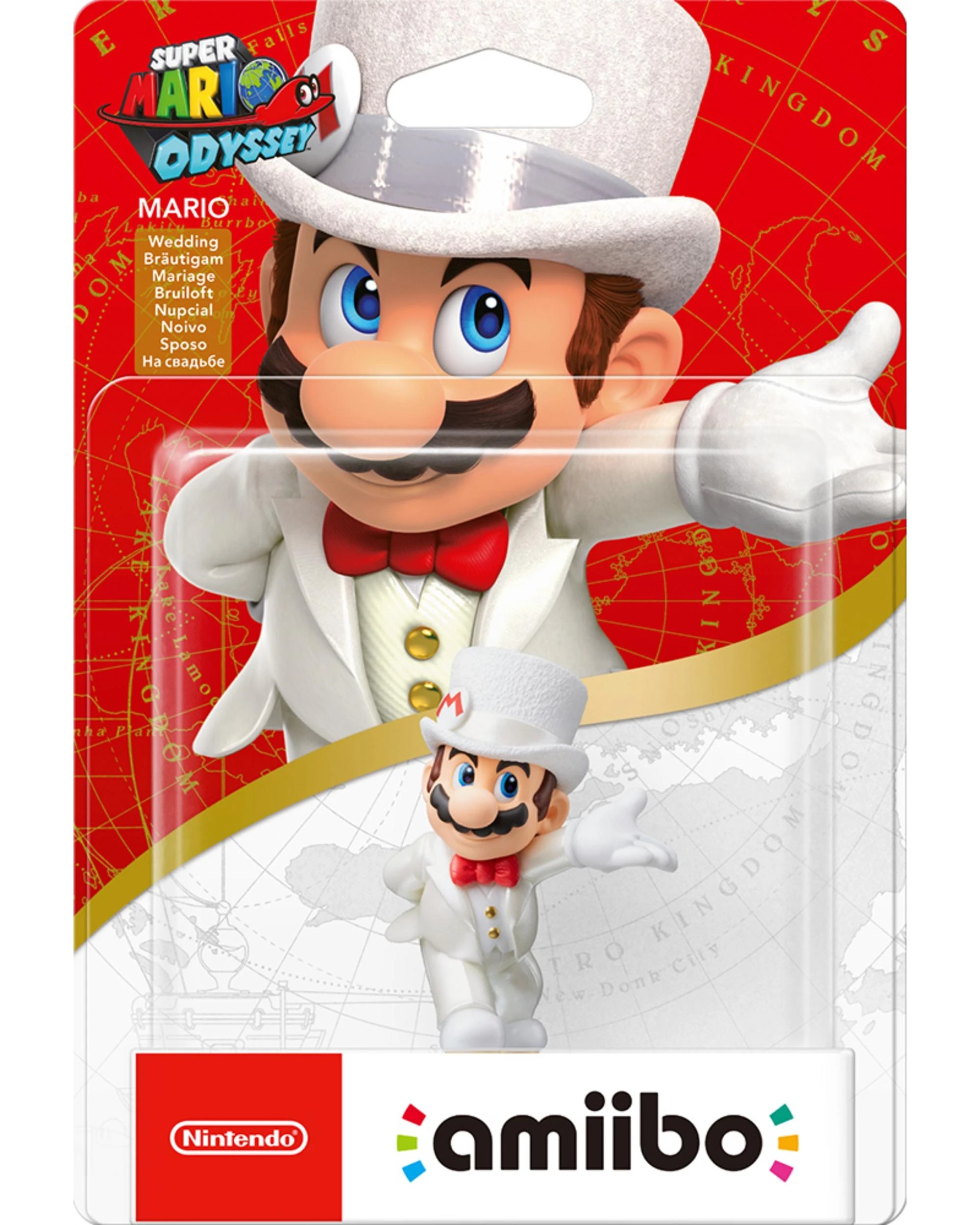 1 Nintendo Mario Wedding Outfit amiibo - Super Mario Odyssey, 1 of 2