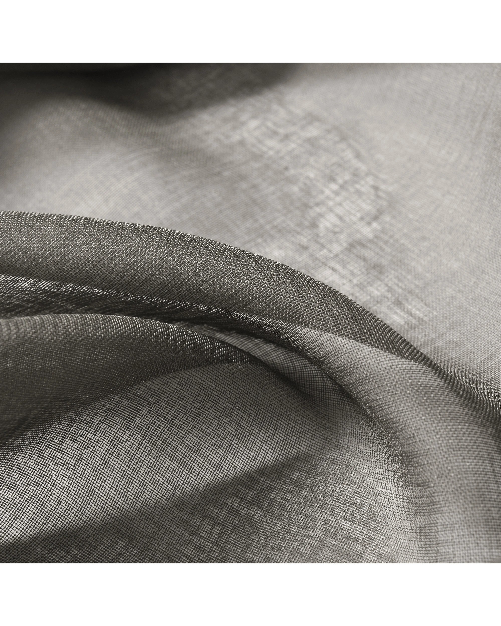 4 Cadence & Co. Kirra Sheer S-Fold Curtain 485x280cm - Fits 280cm Track - Slate, 4 of 4