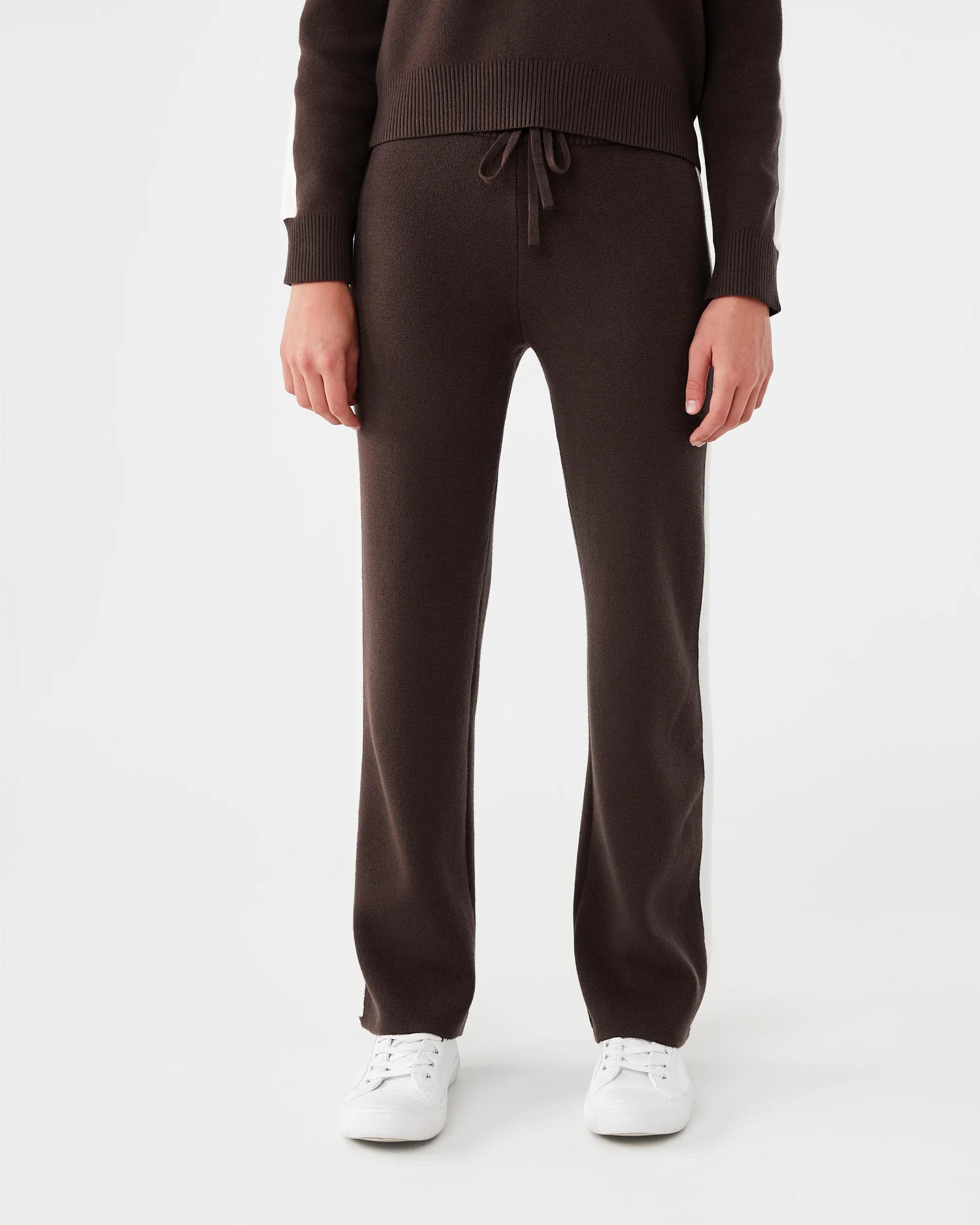 1 Bonded Knit Pants Velvet Brn, 1 of 6