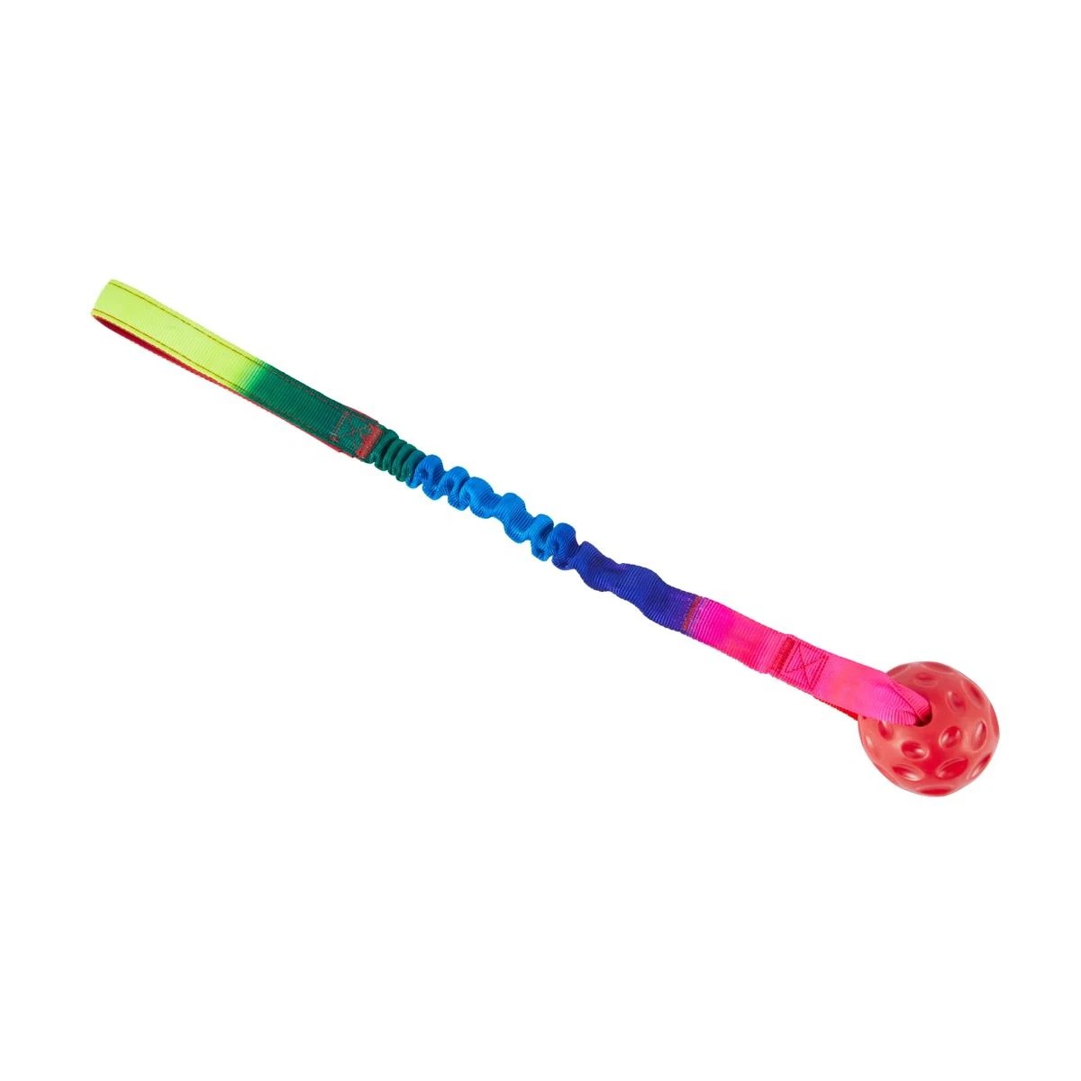 1 Pet Toy Bungee Ball with Handle, 1 of 7