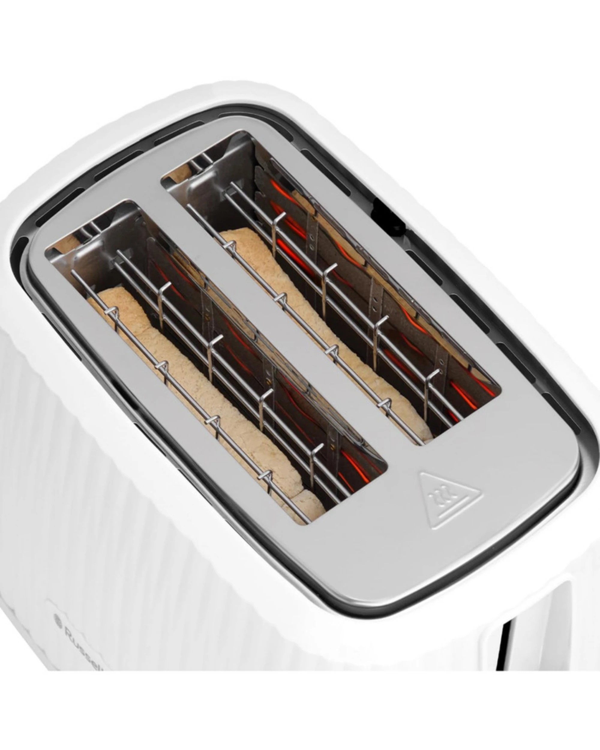 4 Russell Hobbs Eden 2 Slice Toaster - White, 4 of 4