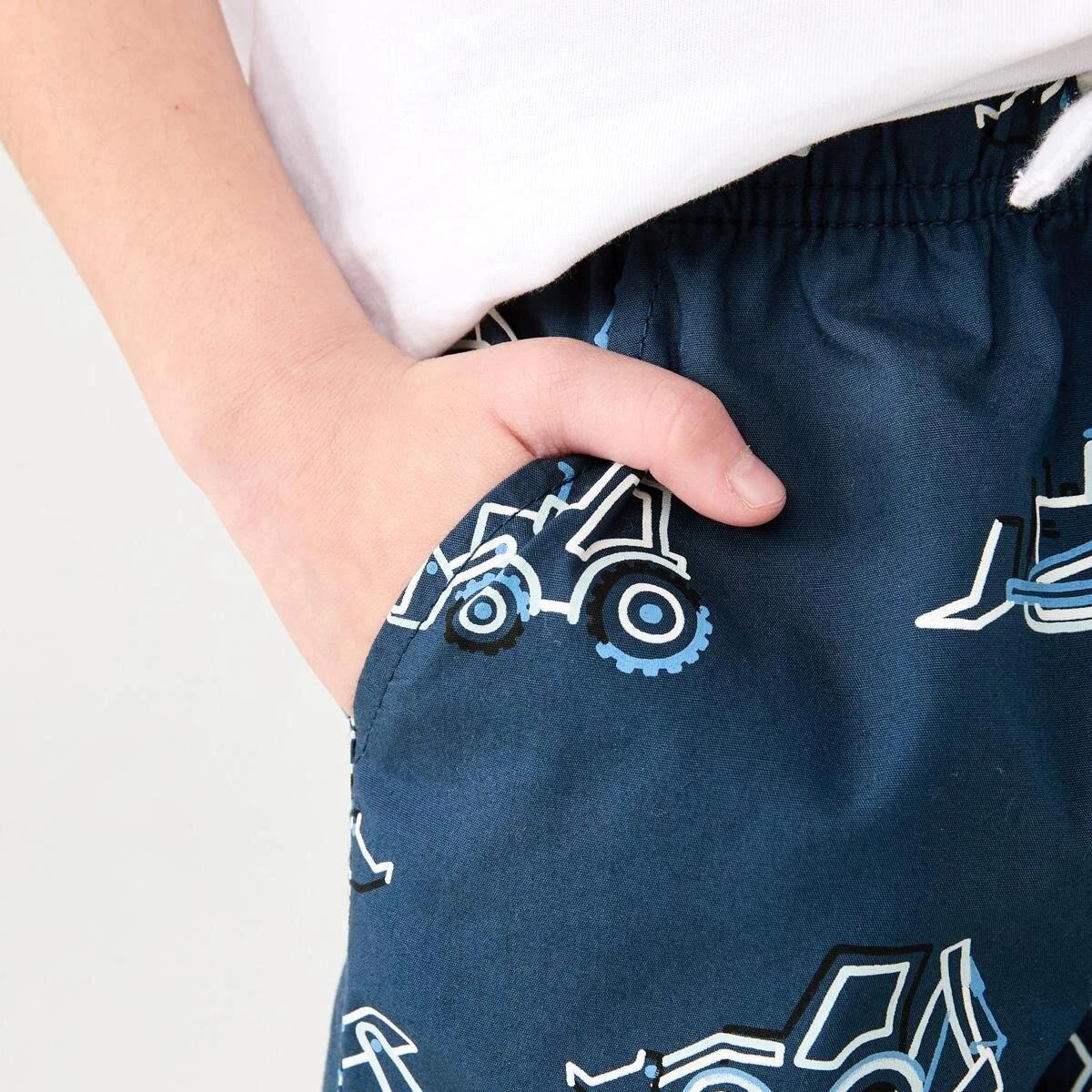 5 Poplin Shorts OUTLINE CONSTRUCTION NAVY, 5 of 8