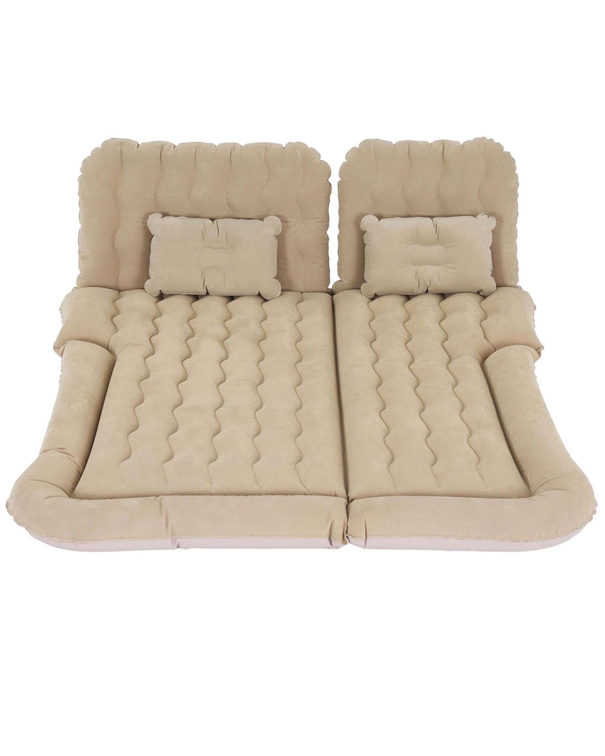 1 Weisshorn Car Mattress Inflatable SUV Back Seat Camping Bed - Single Bed - Beige, 1 of 5