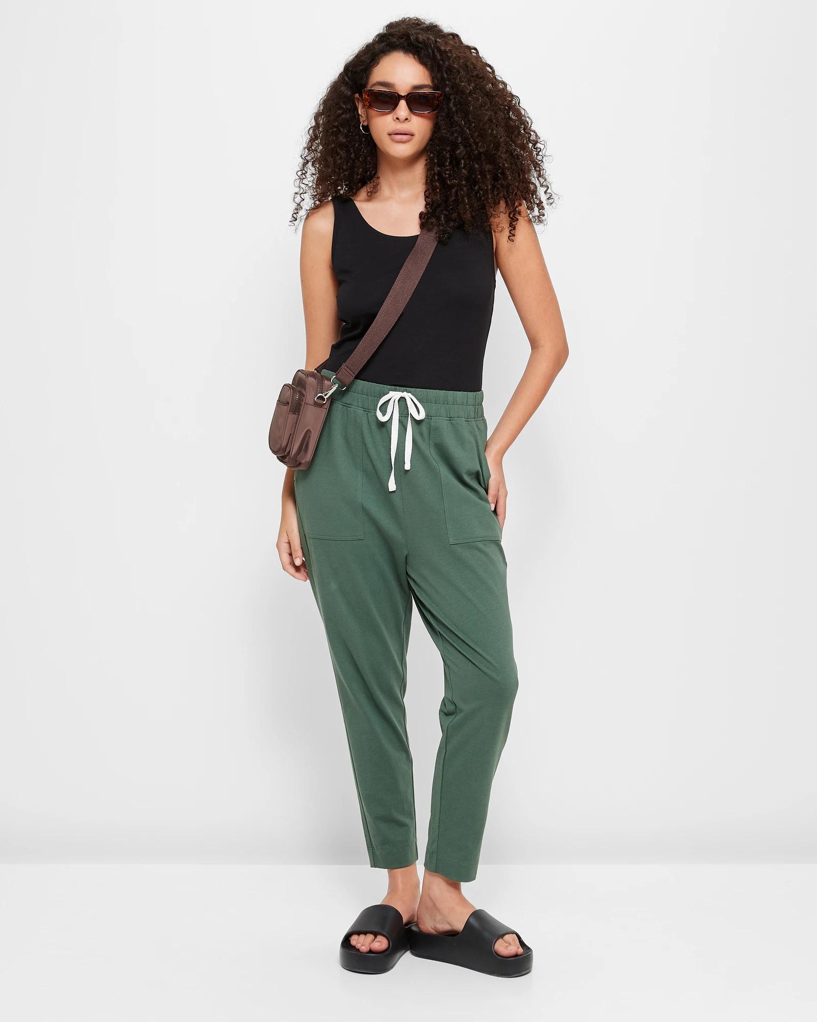 2 Target Australian Cotton Tank Top BLACK, 2 of 5