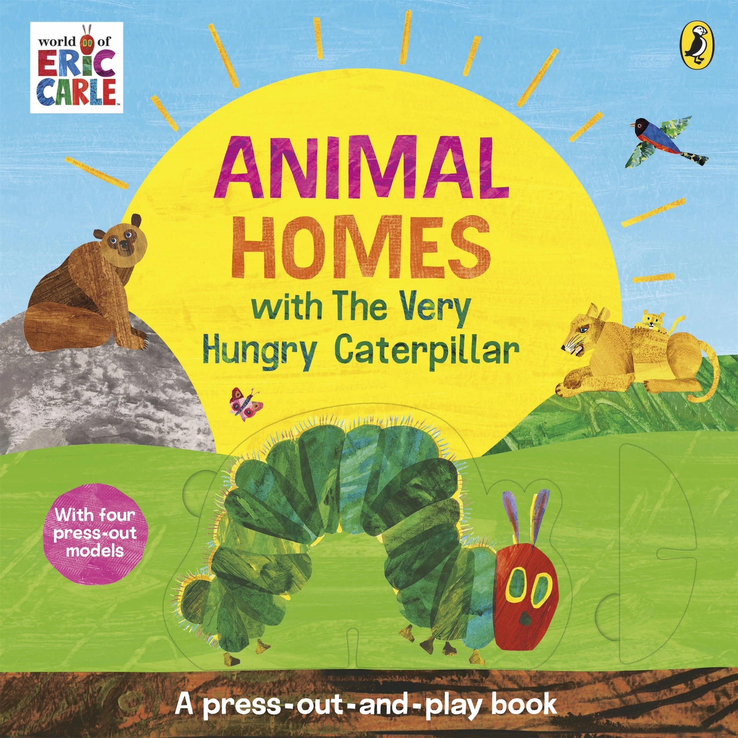 1 World of Eric Carle: Animal Homes with the Very Hungry Caterpillar by Eric Carle - A Press-Out-and-Play Book, 1 of 4
