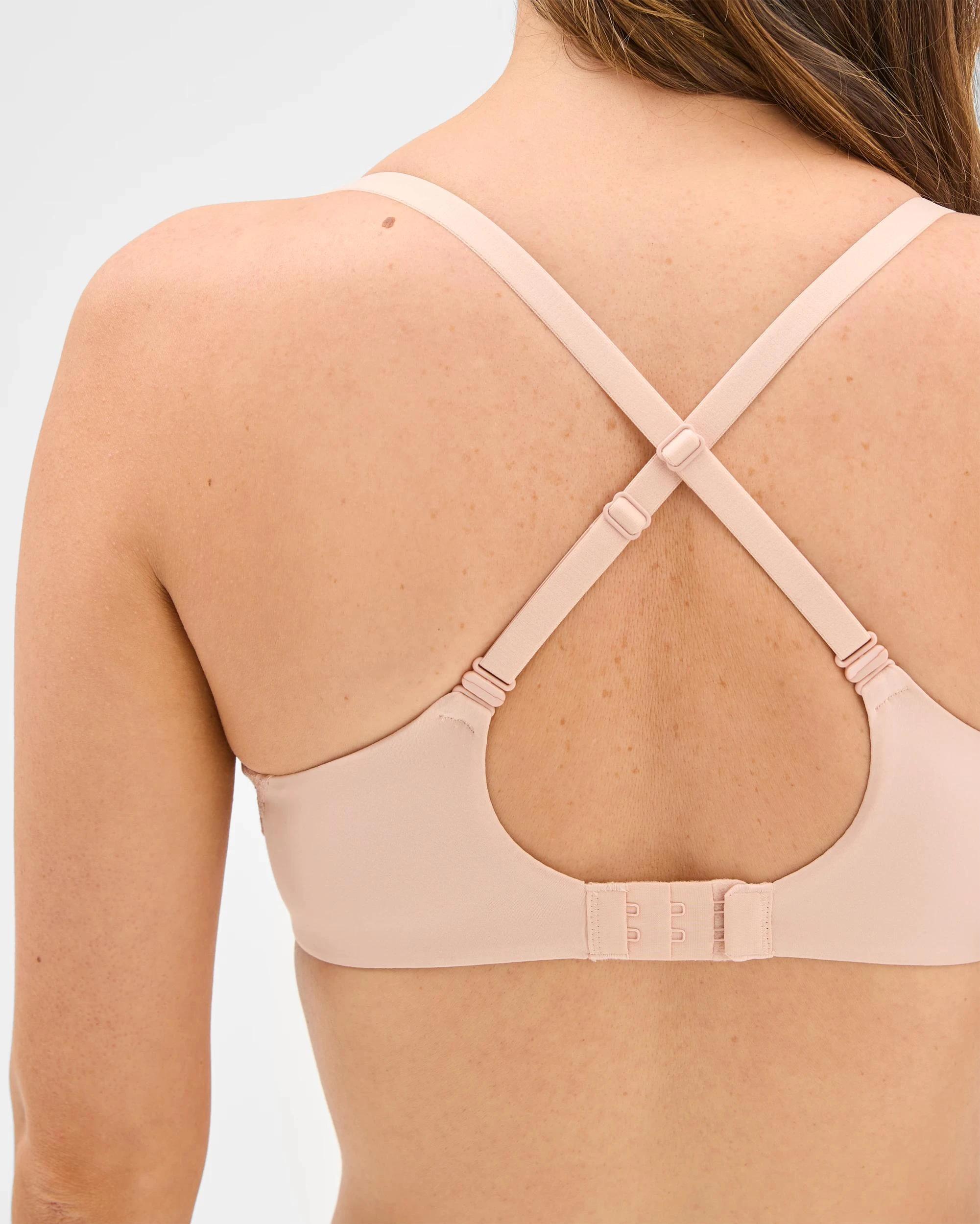 4 Target Womens Lila Lace Underwire T-Shirt Bra CAMEO ROSE, 4 of 4