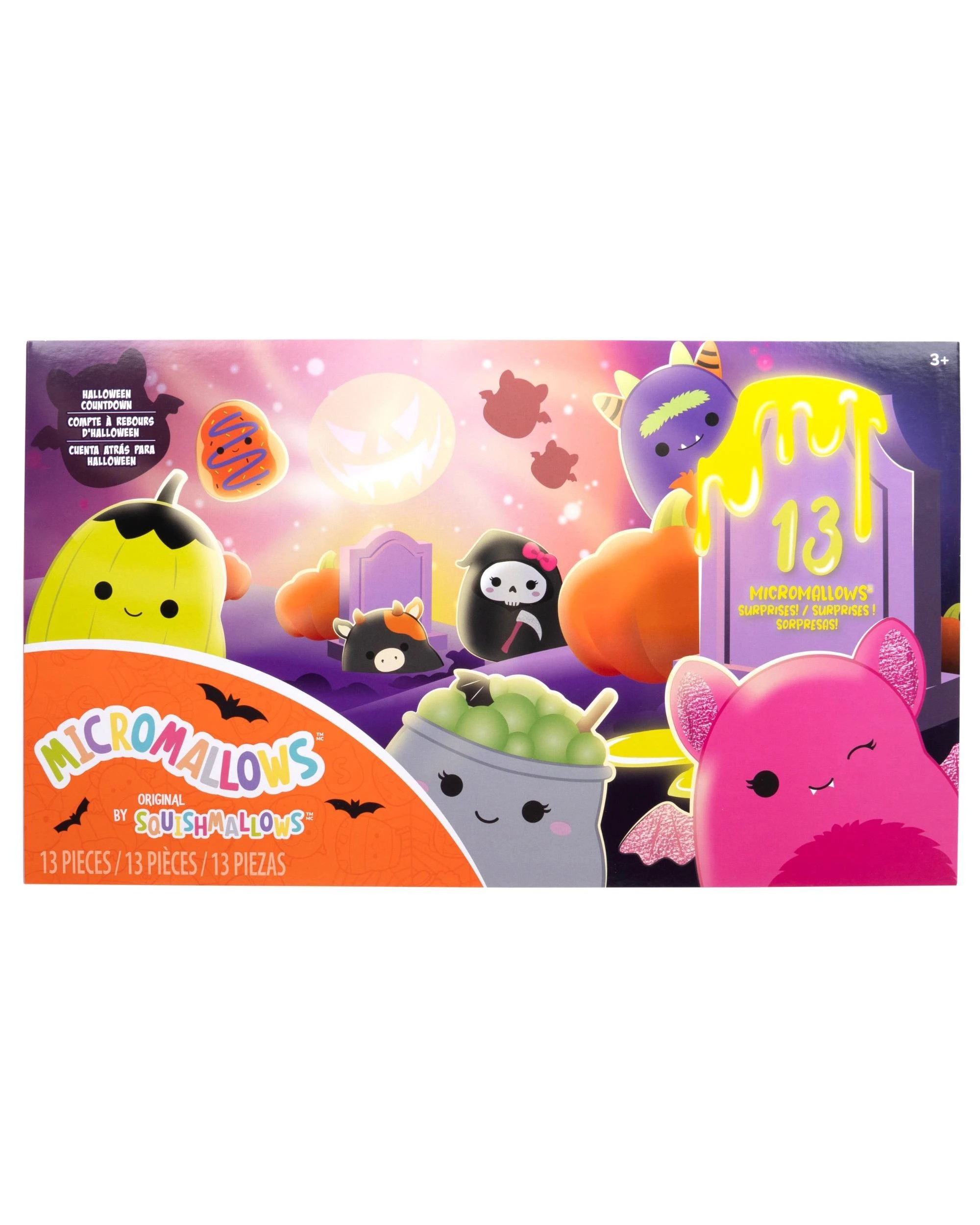 2 Squishmallows Micromallows 2026 Halloween Advent Calendar 2.5 inch Plush 13 Pack, 2 of 9