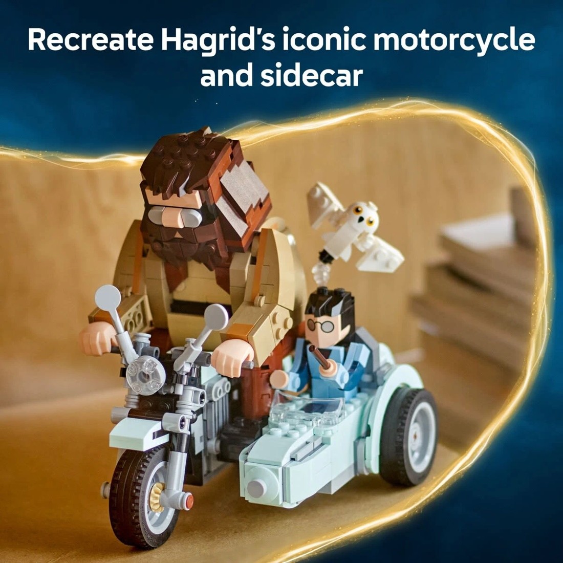 6 LEGO Harry Potter Hagrid & Harry's Motorcycle Ride 76443, 6 of 10