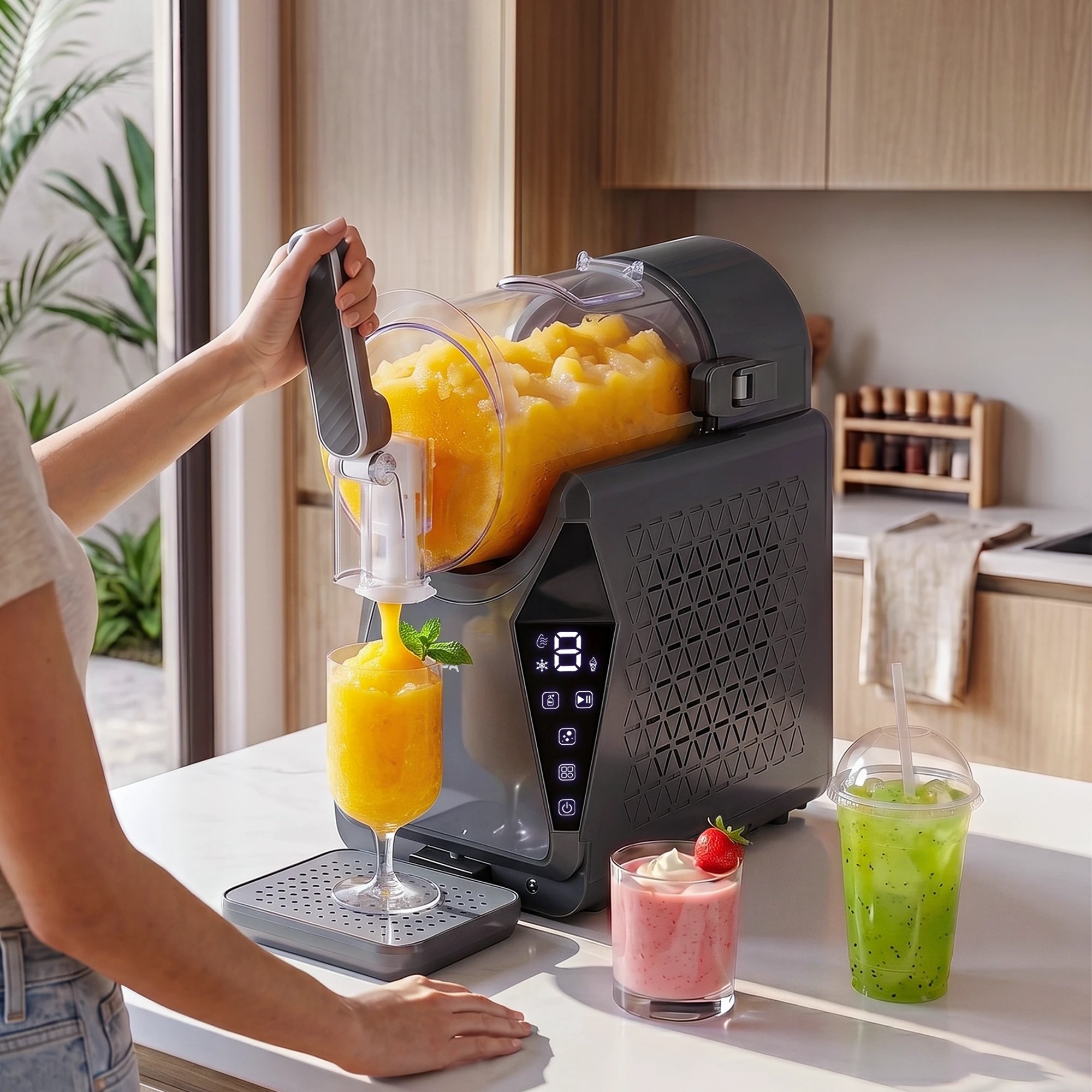 5 NORDA 1.3L Slushie Machine Frozen Drink Maker, 5 of 9
