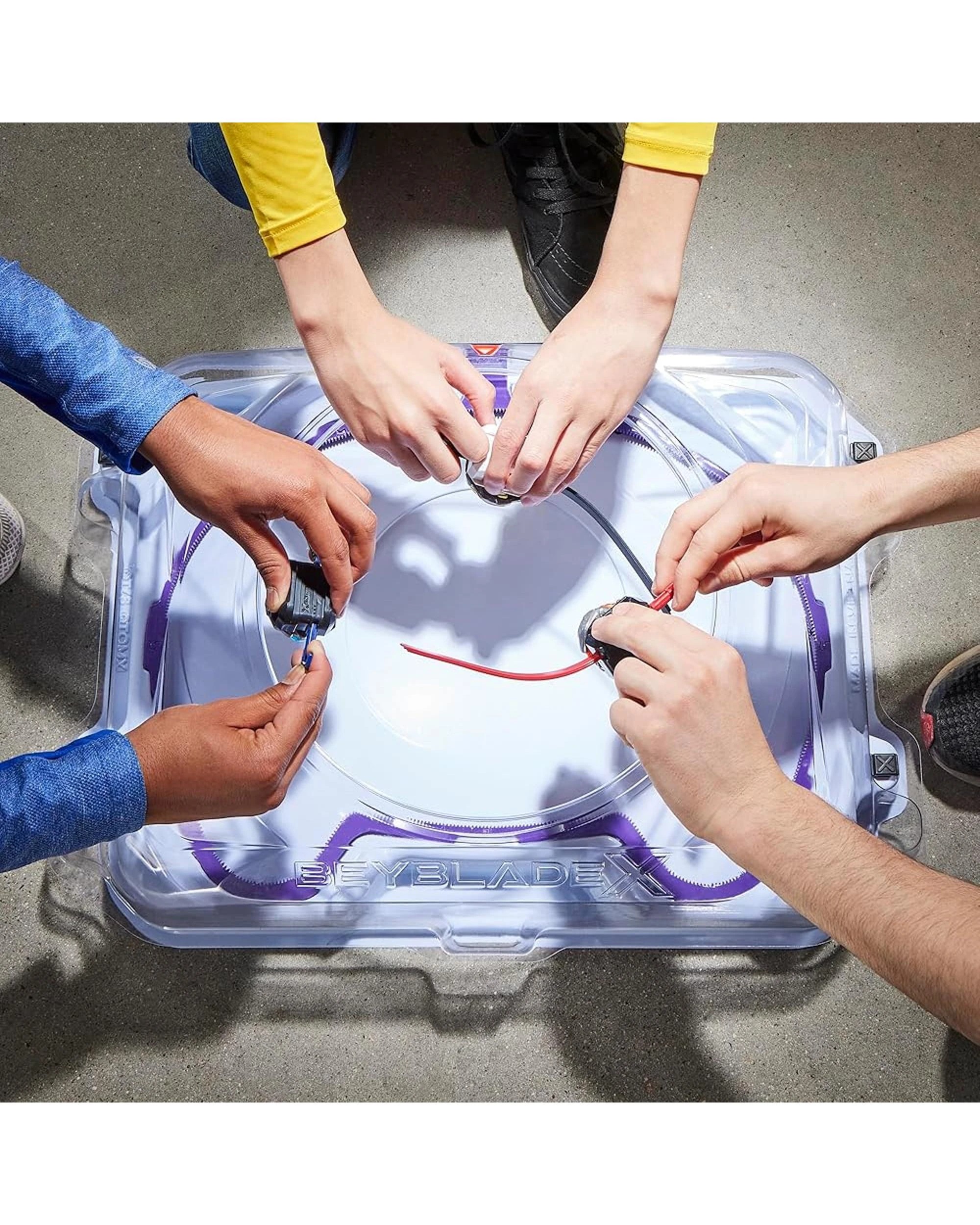 4 Beyblade X Wide 3 Person Beystadium, 4 of 6